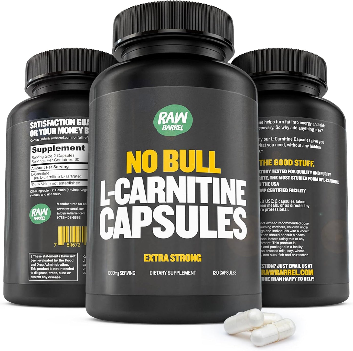 pure-l-carnitine-l-tartrate-capsules-for-cognitive-function-500mg---keto-friendly-supplement-for-men-and-women-by-raw-barrel-8
