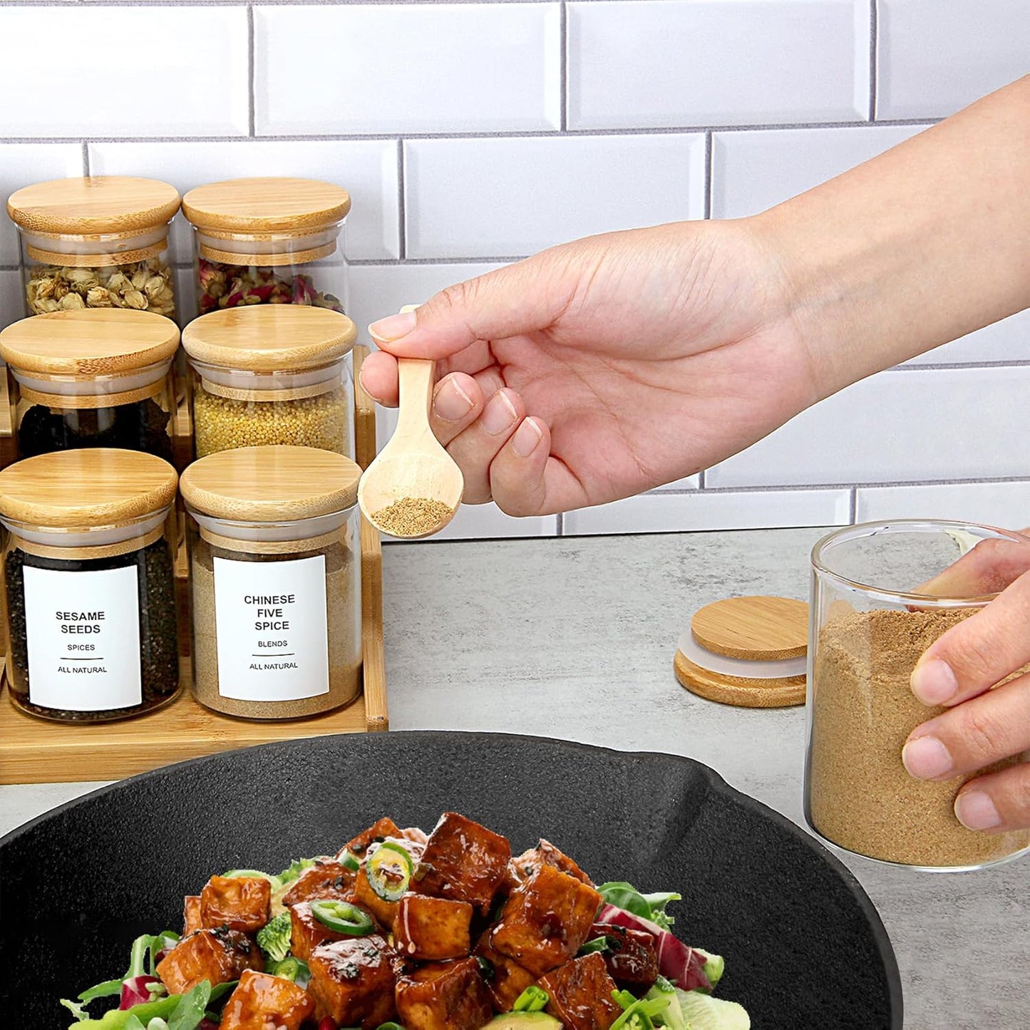set-of-20-egtichome-4oz-glass-spice-jars-with-bamboo-lids-315-labels---clear-food-storage-containers-for-kitchen-sugar-salt-coffee-tea-beans-3