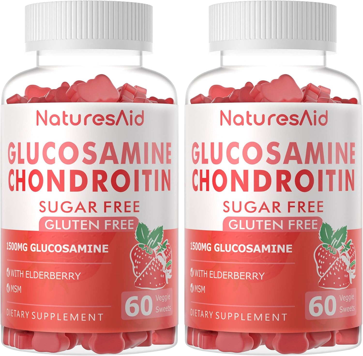 extra-strength-glucosamine-chondroitin-gummies-with-msm-elderberry---joint-immune-support-for-adults---strawberry-flavor---2-pack-1