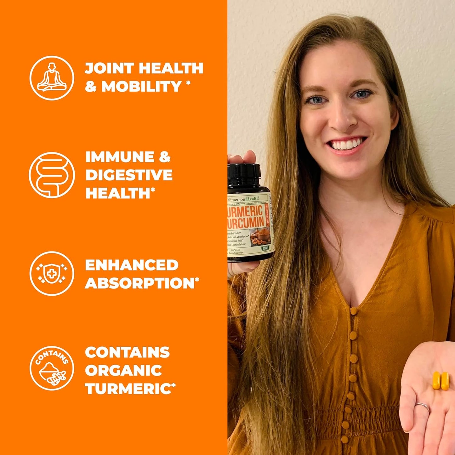 high-potency-turmeric-curcumin-supplement-with-organic-tumeric-and-black-pepper---immune-joint-health-support---1200mg-95-curcuminoids---60-capsules-x-2-pack-by-vimerson-health-2