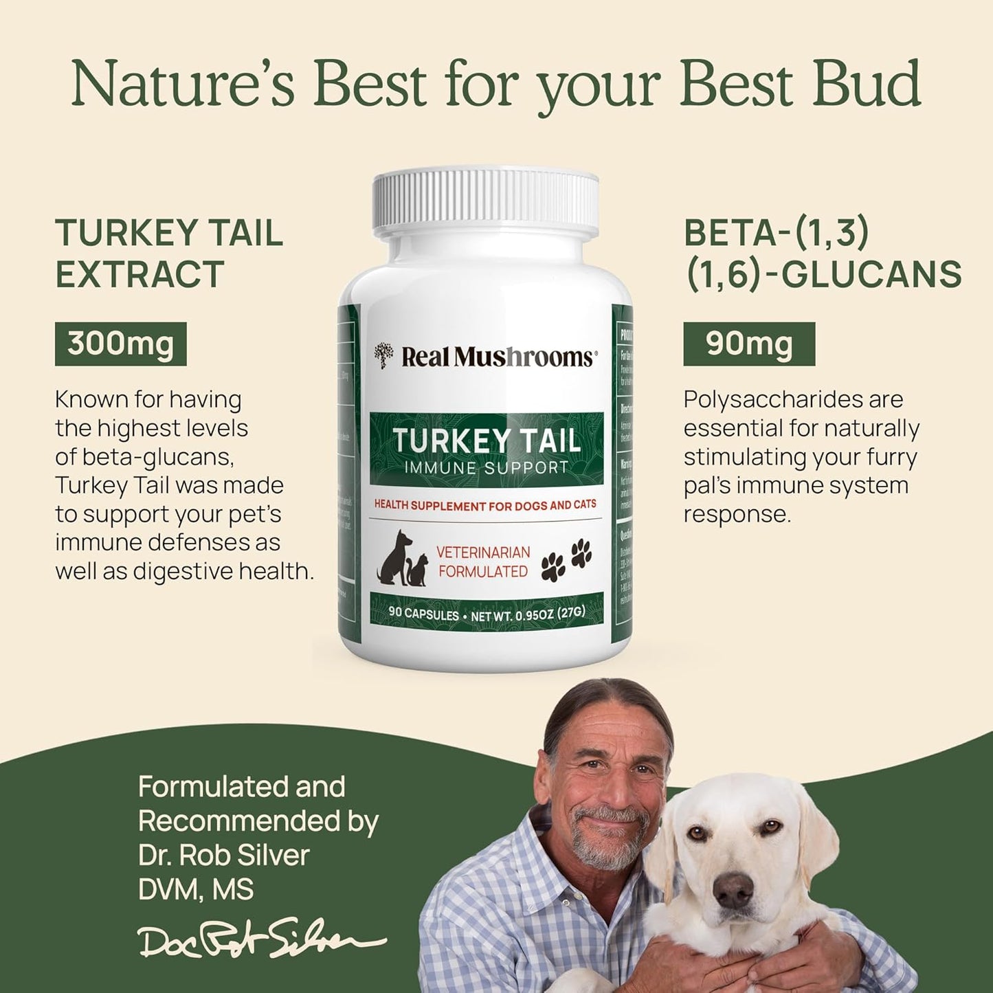 turkey-tail-pet-support---dog-immune-gut-health-multivitamins---grain-free-gluten-free-vet-approved-90ct-3