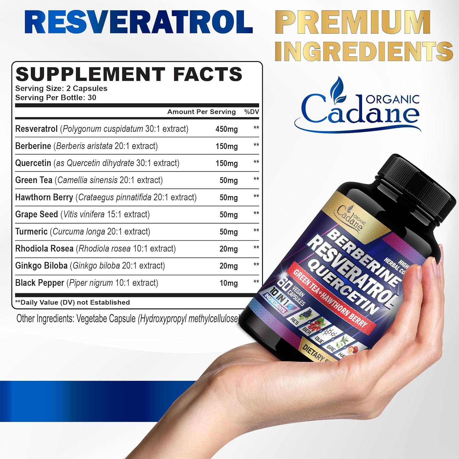 cadane-organic-resveratrol-supplement-with-10-powerful-ingredients---quercetin-berberine-green-tea-grape-seed-hawthorn-berry-turmeric-rhodiola-rosea-ginkgo-biloba-and-black-pepper---60-capsules-for-enhanced-health-and-wellness-3