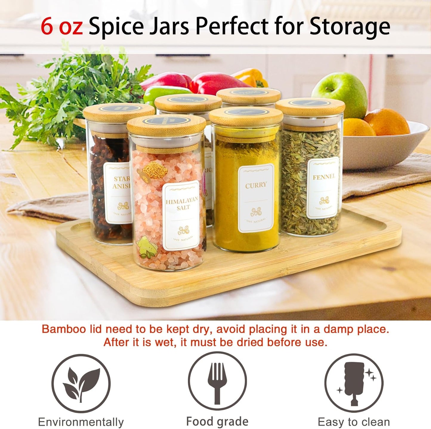 30pcs-6oz-glass-spice-jars-with-bamboo-lids-and-labels---stackable-airtight-containers-for-kitchen-seasoning-tea-herbs-coffee-sugar-5