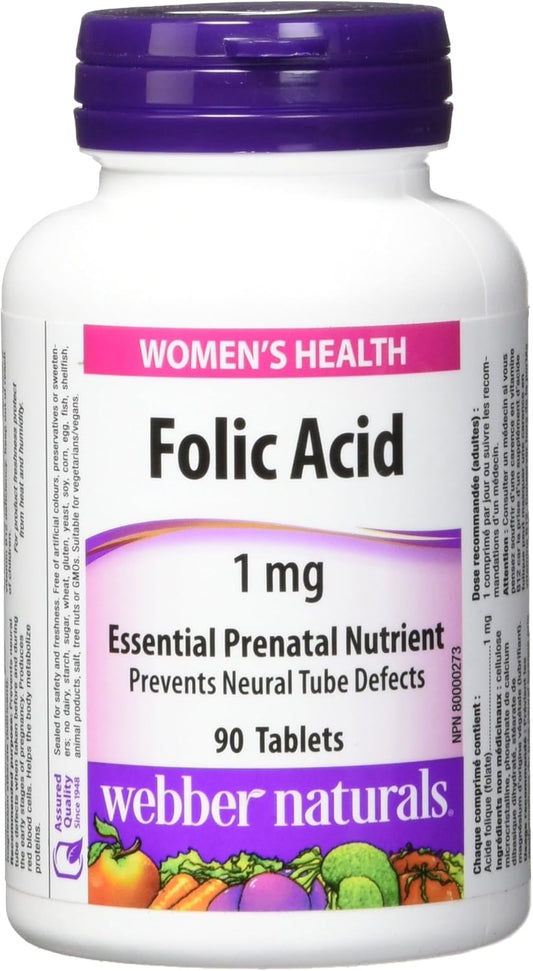 webber-naturals-folic-acid-supplement---1-mg-90-tablets-for-supporting-overall-health-and-wellness-1
