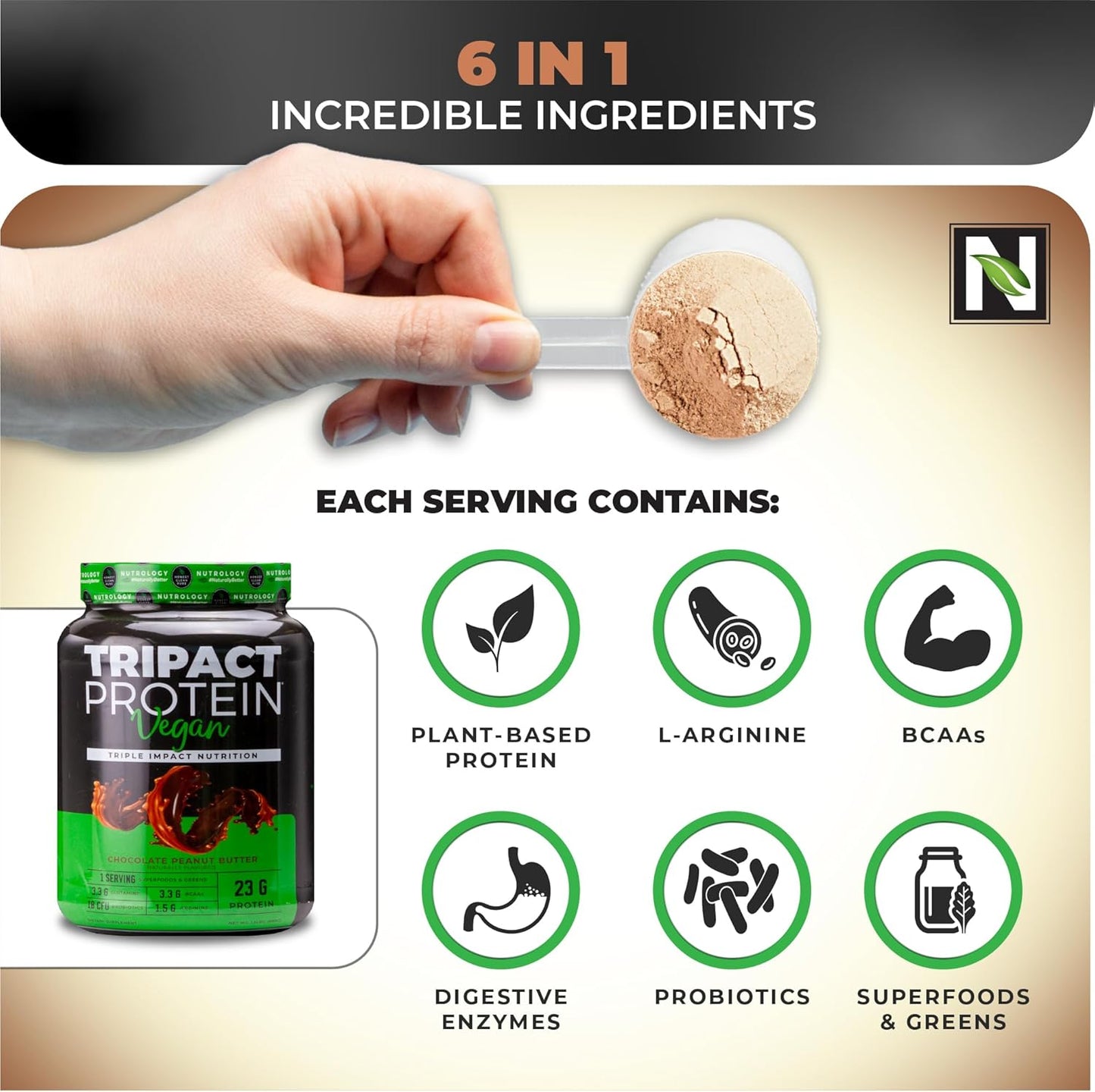 nutrology-tripact-vegan-protein-powder-bundle---chocolate-peanut-butter-passion-fruit-flavors-20-servings-30-servings-4