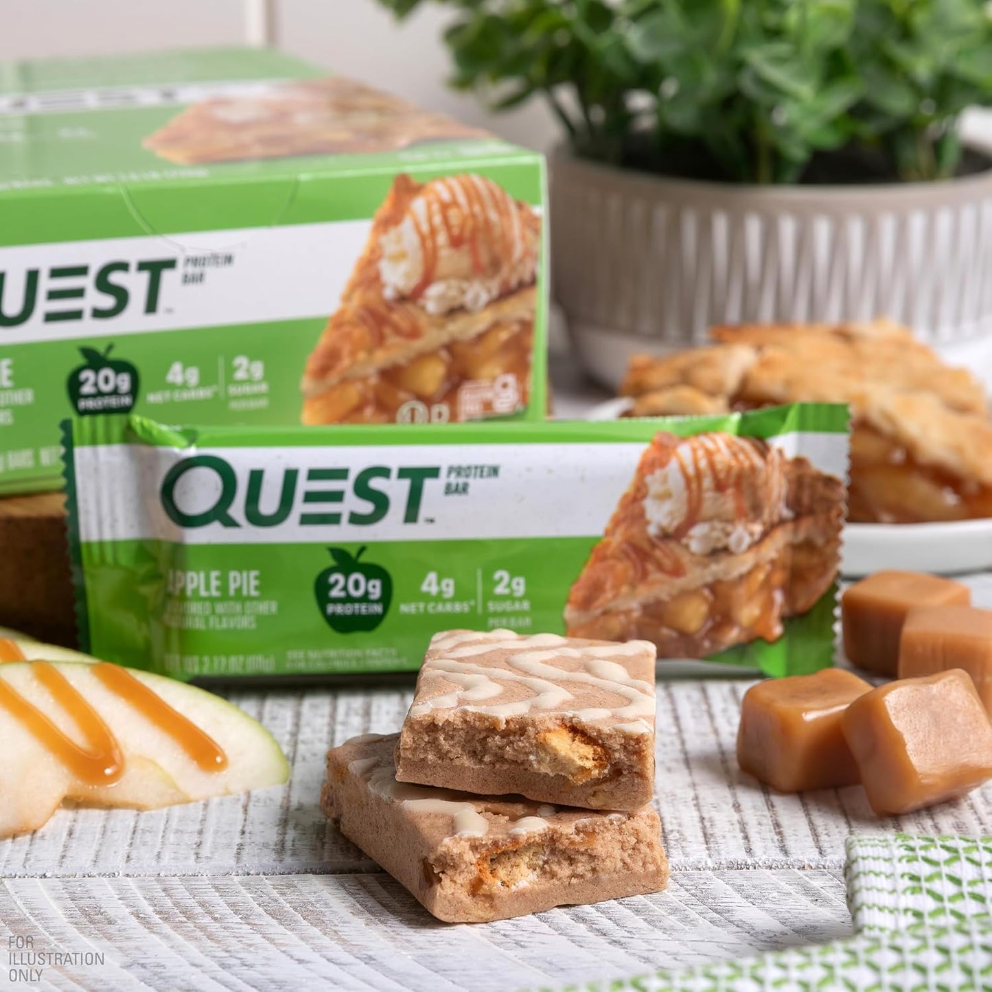 quest-nutrition-apple-pie-protein-bars---20g-protein-4g-net-carbs-2g-sugar---gluten-free-keto-friendly---pack-of-12-bars-4