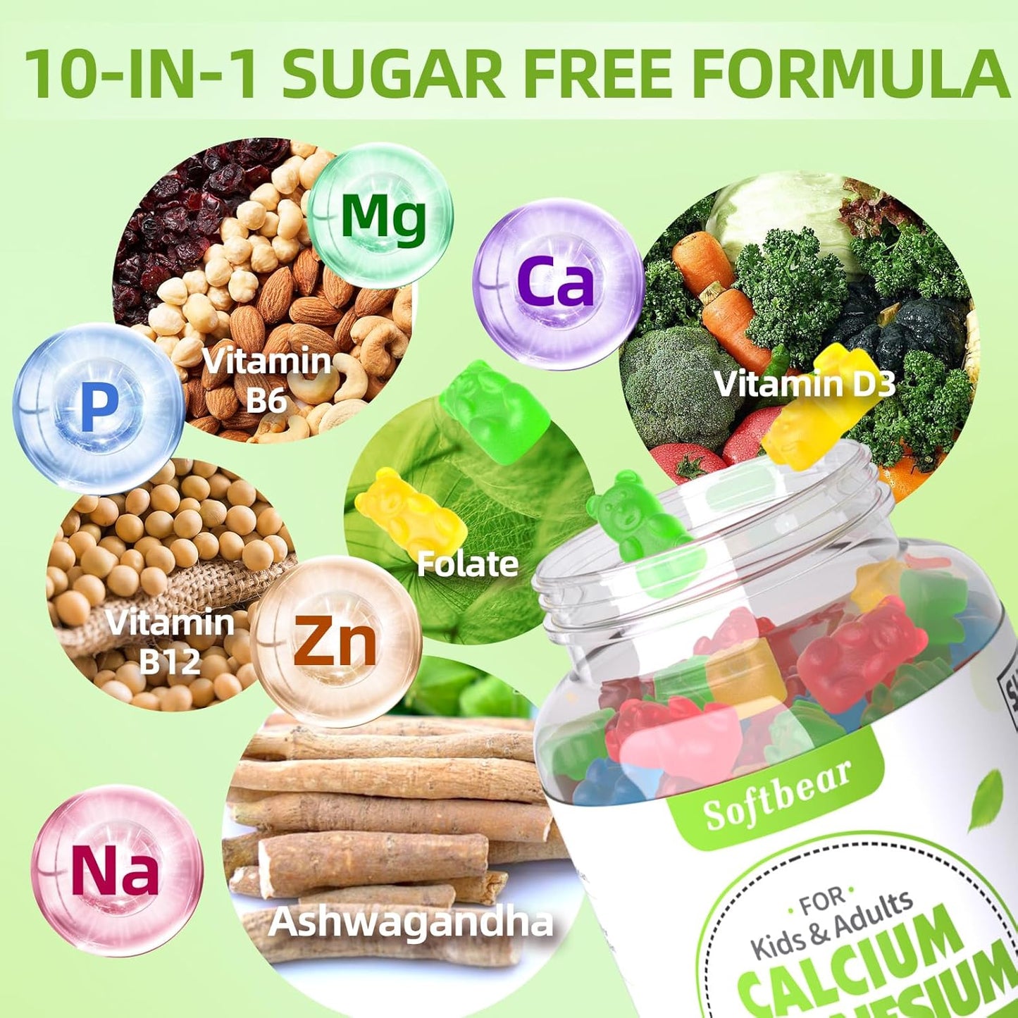 vegan-calcium-magnesium-zinc-gummies-with-vitamin-d3-for-bone-strength---mixed-fruit-flavor---60-chewable-gummies---softbear-womens-supplement-3