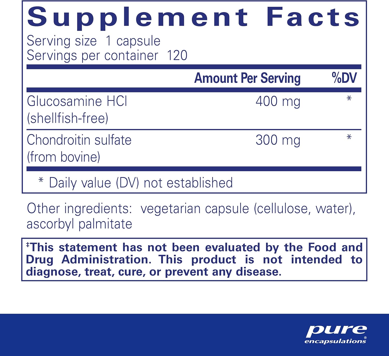 pure-encapsulations-glucosamine-hcl-chondroitin-capsules---dual-strength-joint-support---120-count---hypoallergenic-formula-for-mobility-function-2