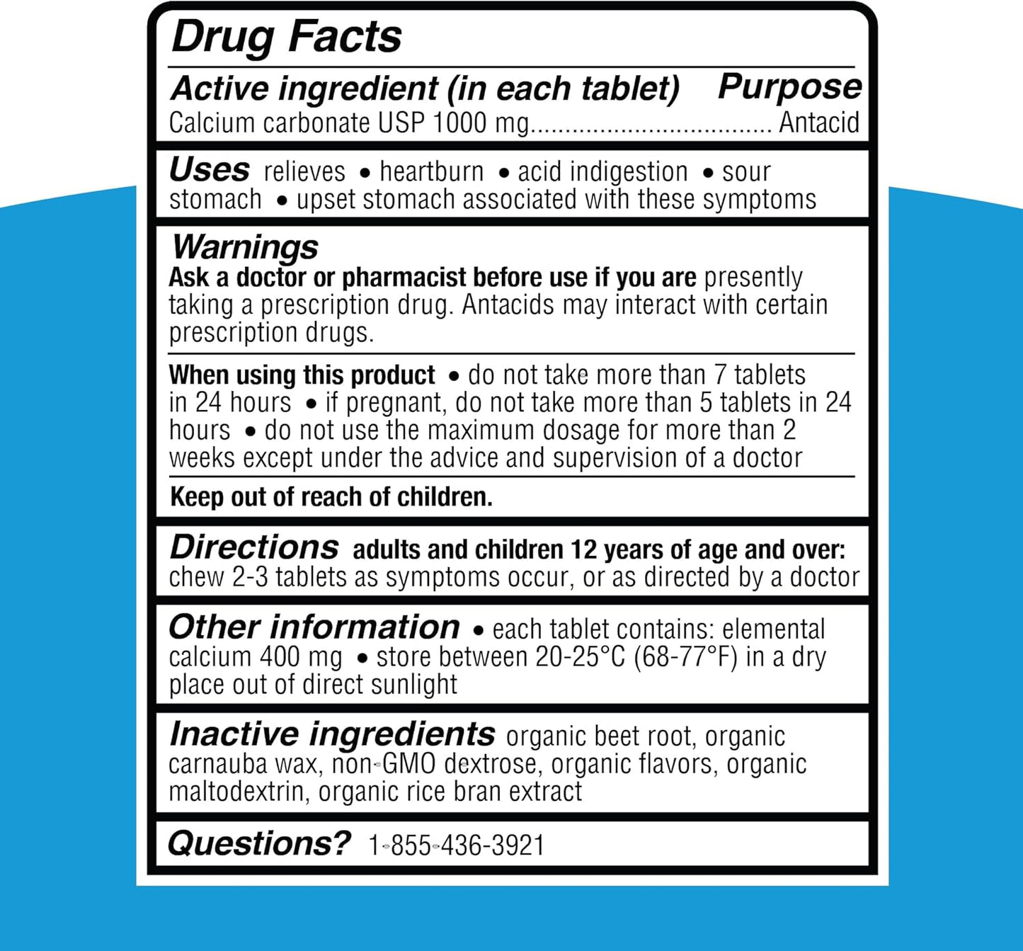 organic-berry-flavored-genexa-antacid-chewable-tablets---maximum-strength-relief-for-heartburn-acid-indigestion-upset-stomach---216-tablets-3-pack-9