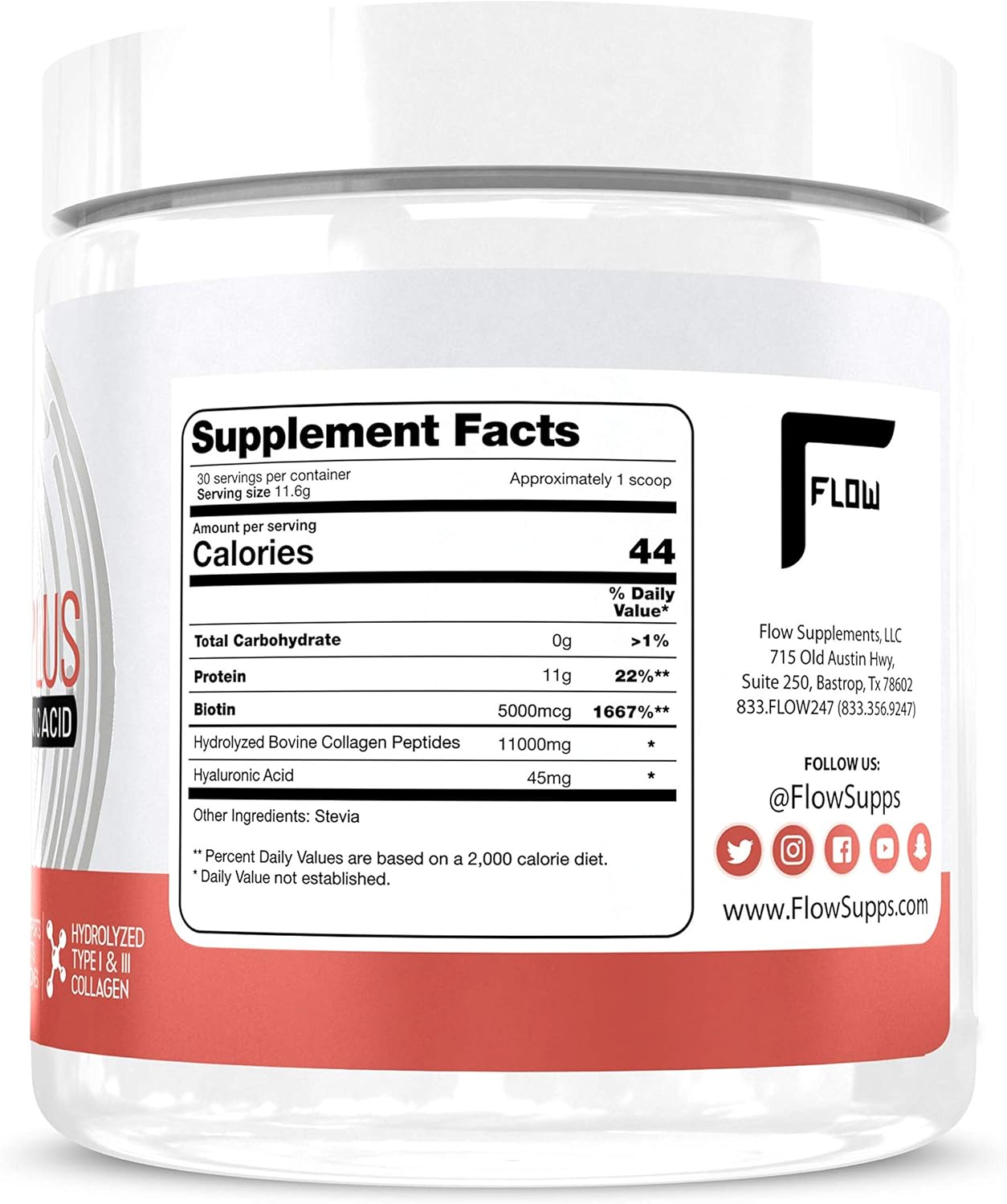 hydrolyzed-collagen-peptides-powder-with-hyaluronic-acid-and-biotin---multi-collagen-supplement-type-i-iii---348g-pack-3