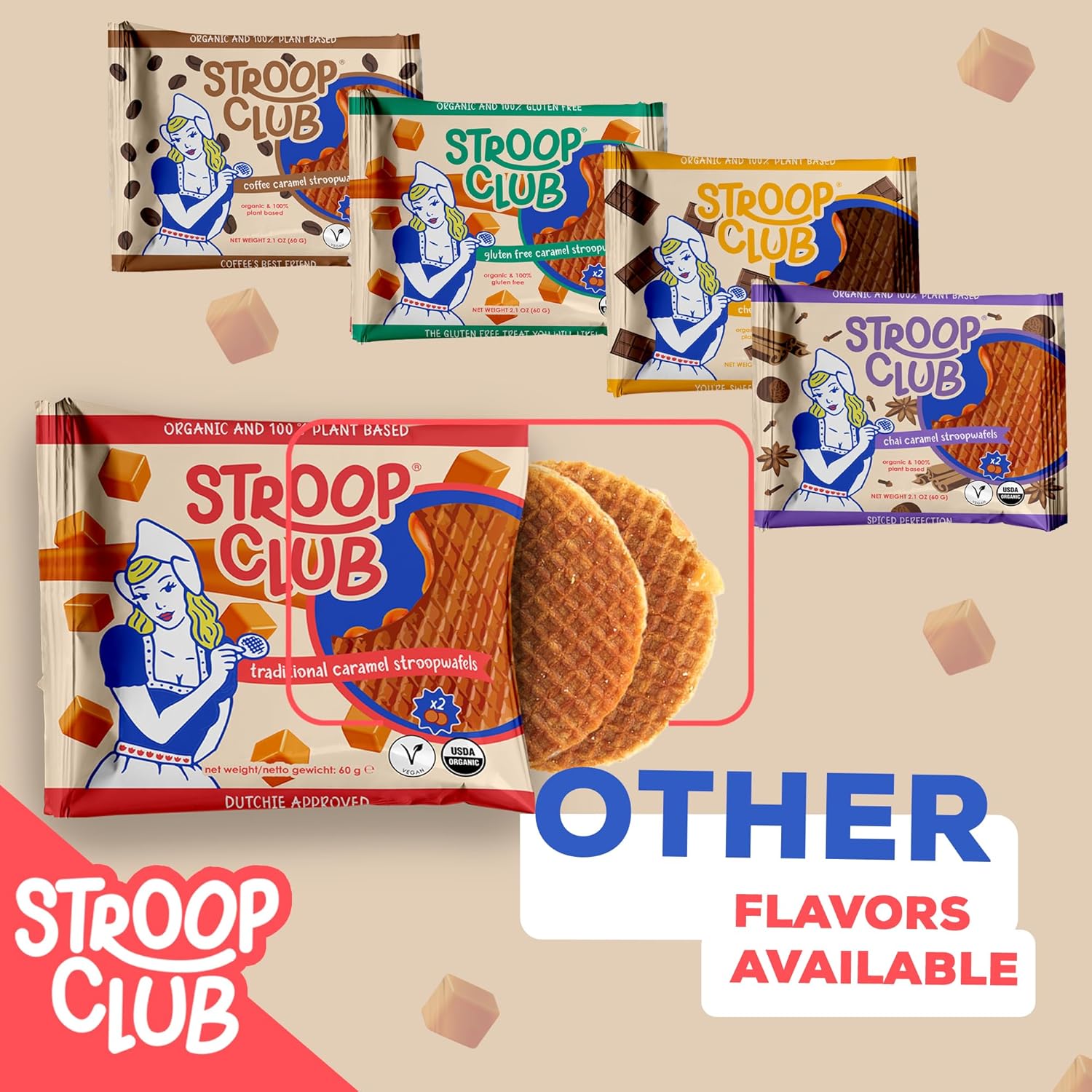 organic-vegan-stroopwafel-caramel-treats---24-waffle-cookies-dutch-approved-indulgence---plant-based-snack-12x2-pack-7
