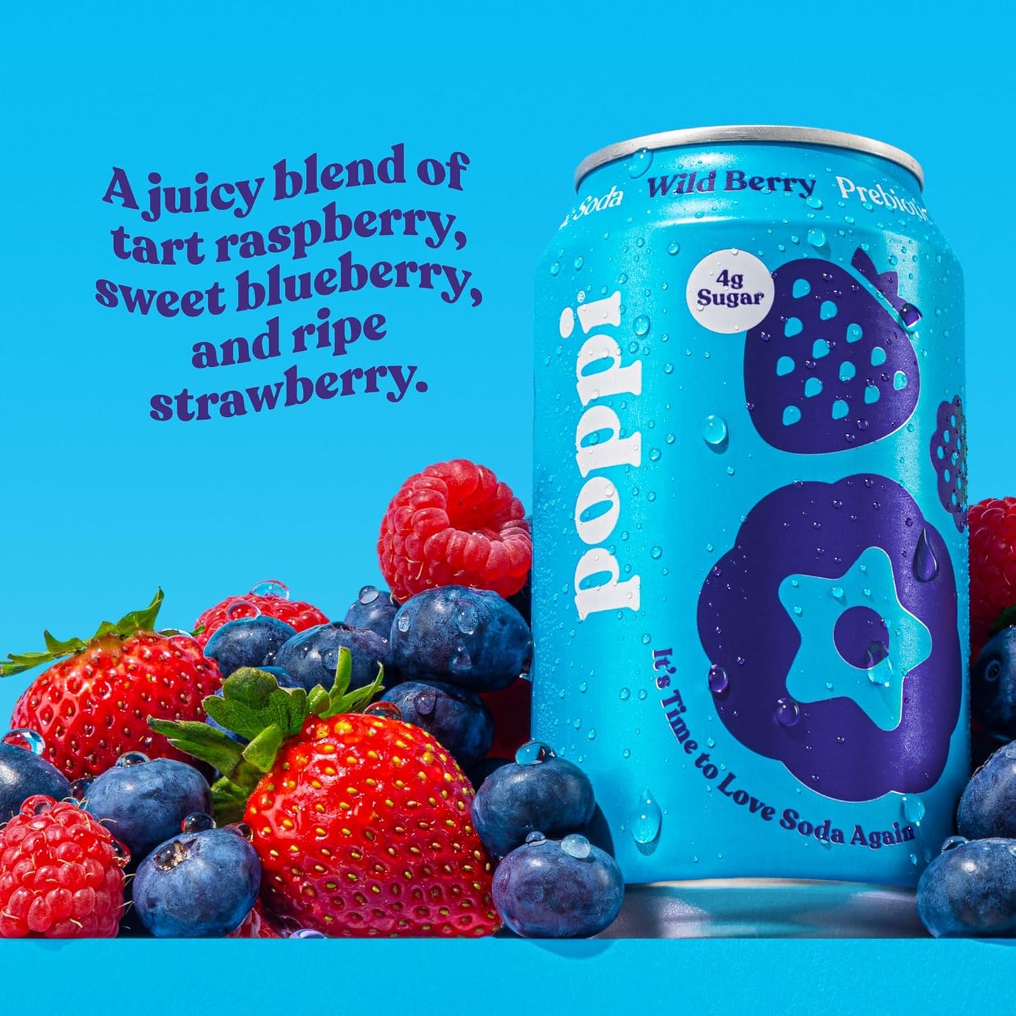 poppi-sparkling-prebiotic-soda-beverage---wild-berry-flavor-12-oz-cans-pack-of-12---apple-cider-vinegar-seltzer-water-fruit-juice---varying-packaging-3