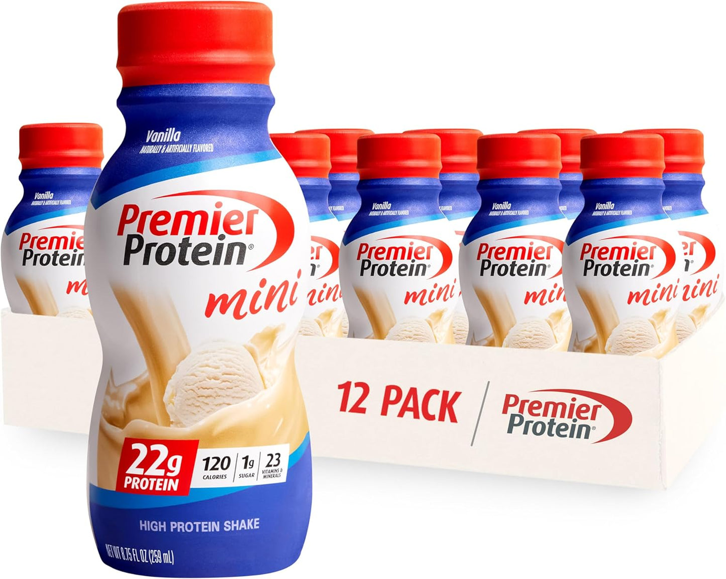 vanilla-caramel-premier-protein-shake-minis---22g-protein-120-calories-1g-sugar---pack-of-12---875fl-oz-2