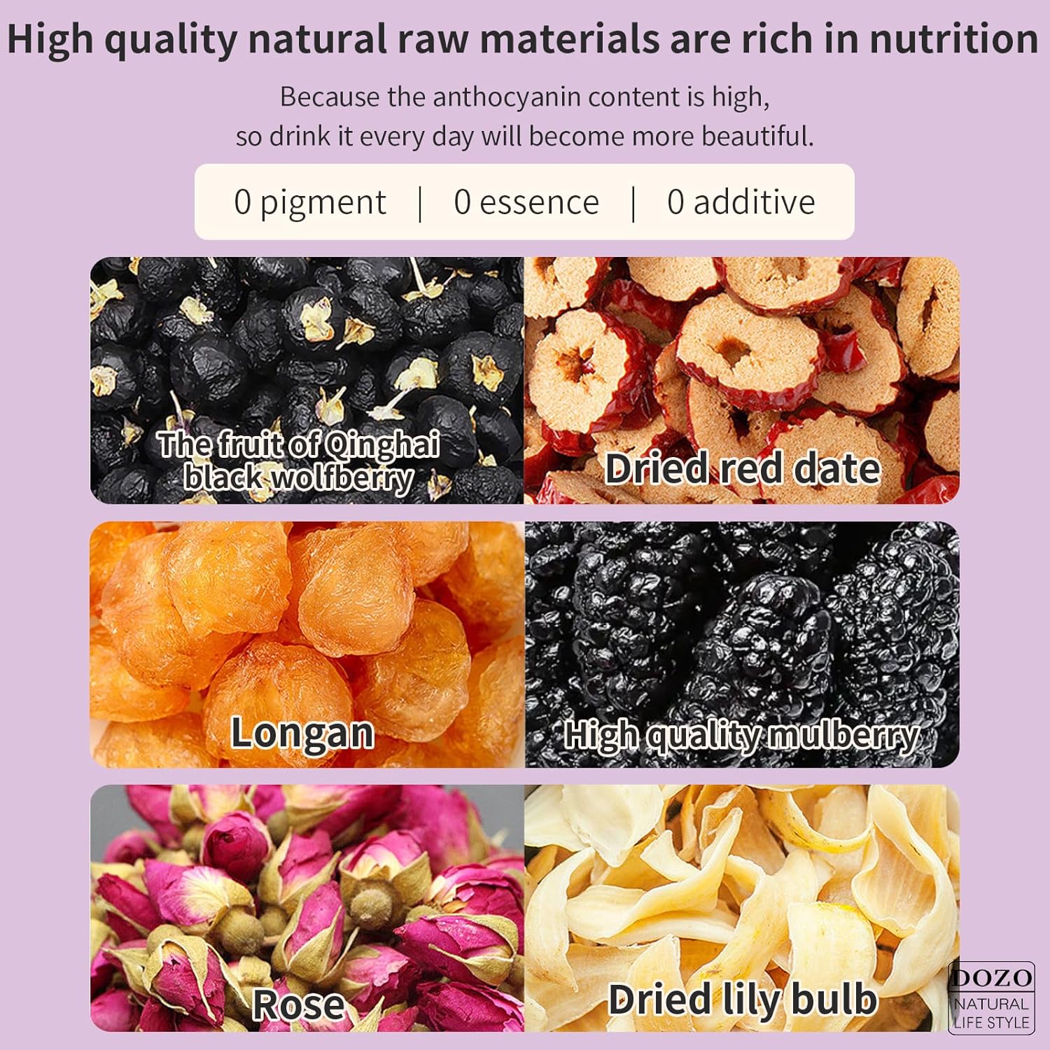 dozo-beauty-tea-bags-with-black-mulberries-rose-and-wolfberry---635oz180g-30-bags---herbal-tea-for-glowing-skin-and-health-vegan-friendly-beauty-tea-2