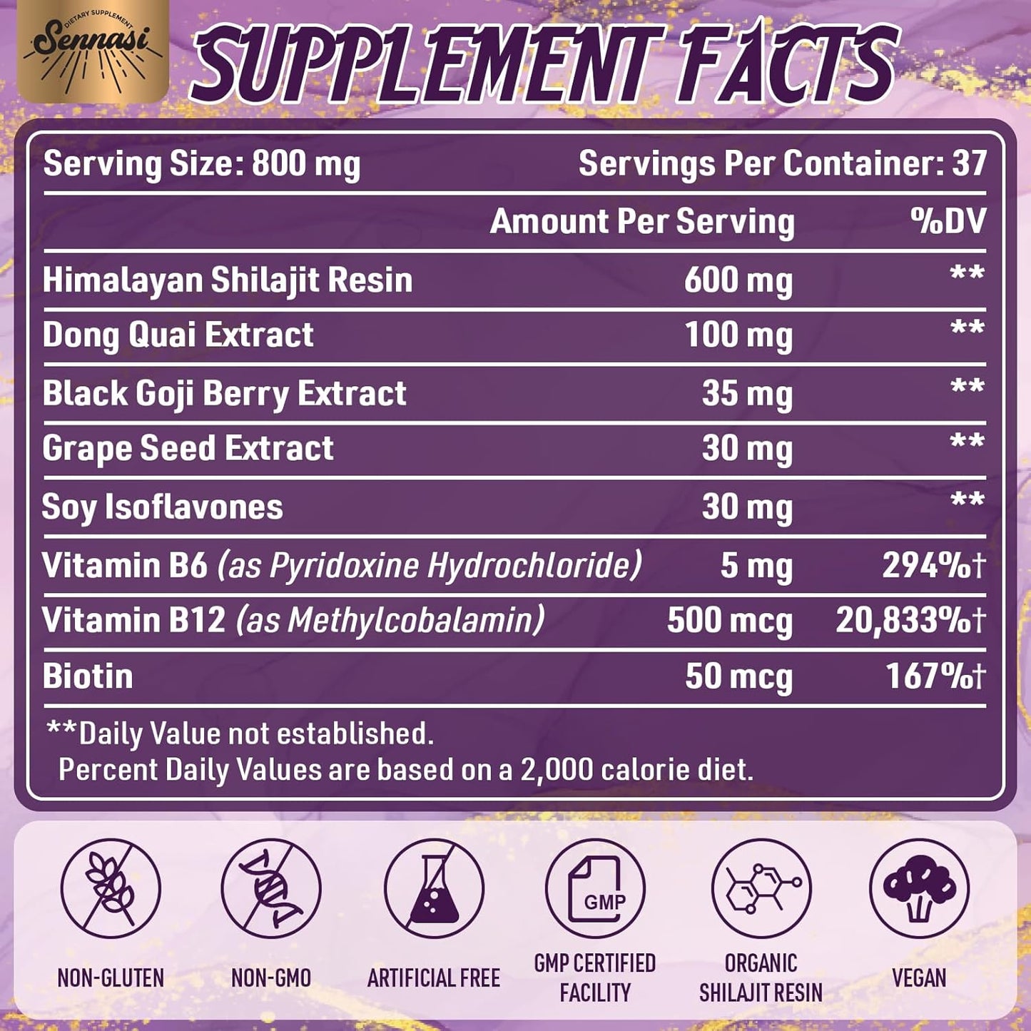 organic-800mg-shilajit-resin-supplement-with-85-trace-minerals---maximum-potency-gold-grade-for-women---boost-energy-immunity---30g-2