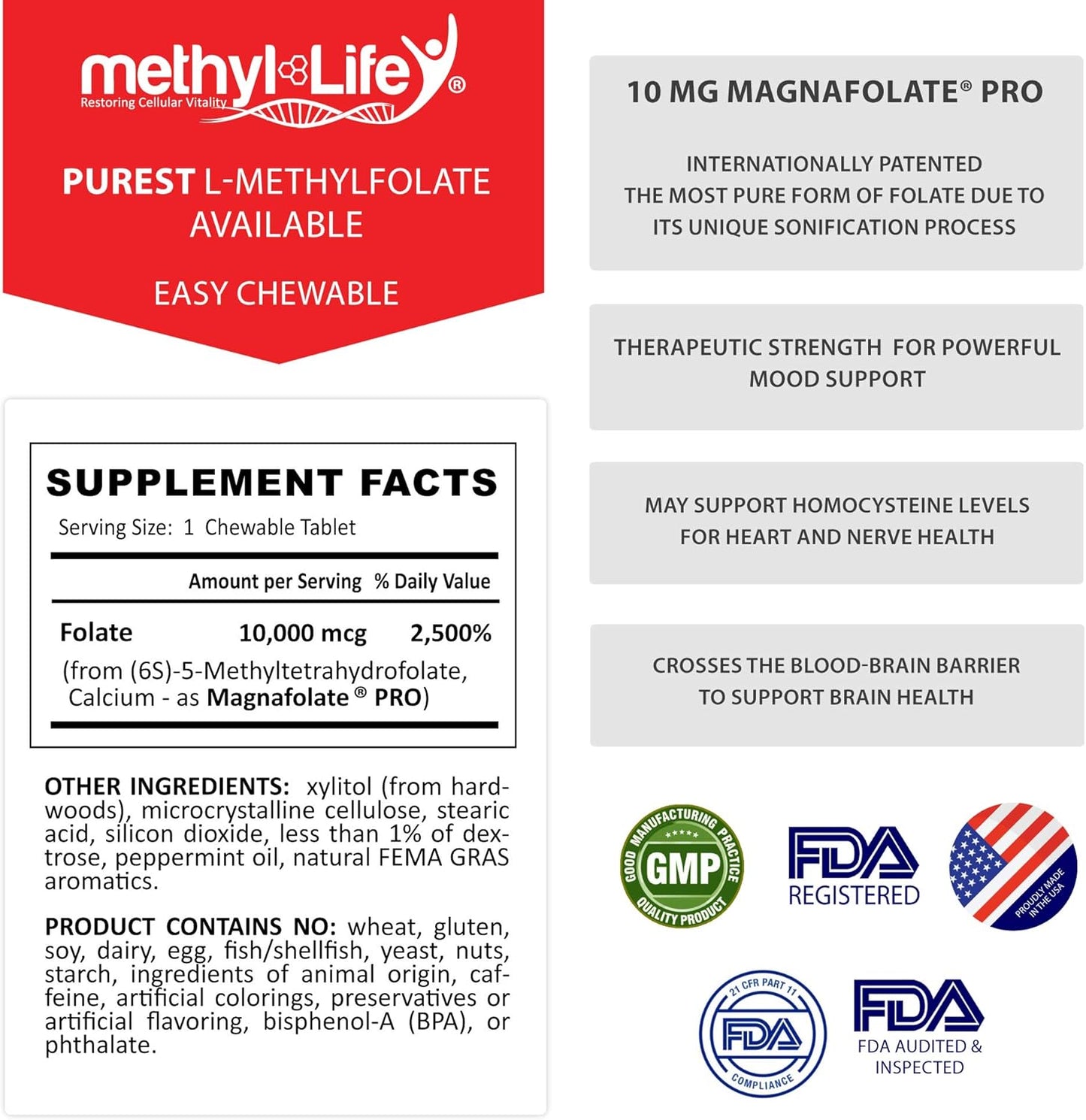 professional-strength-10-mg-l-methylfolate-chewables---3-month-supply---non-gmo-gluten-free---pharmaceutical-grade-folate-by-methyl-life-4