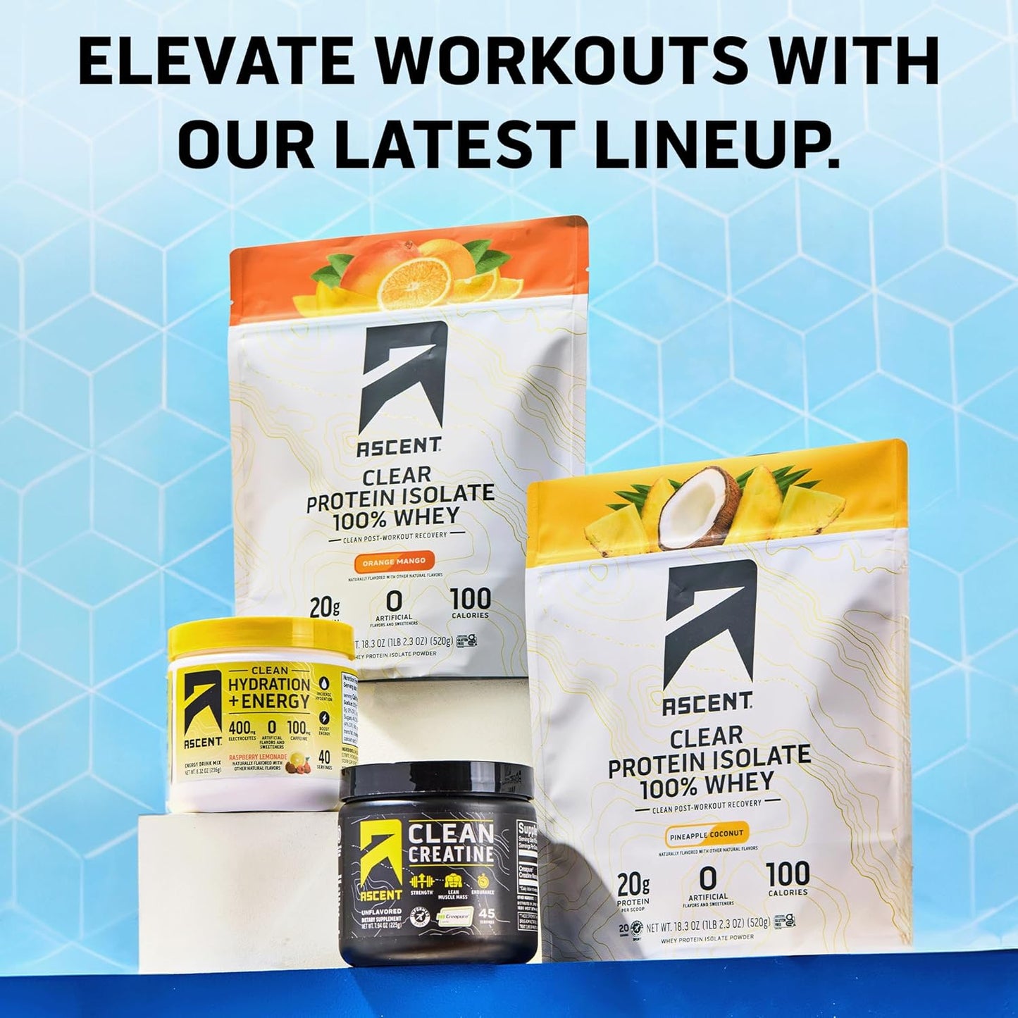 Orange Mango Clear Whey Protein Isolate for Optimal Ascent Performance - Espot.com.au