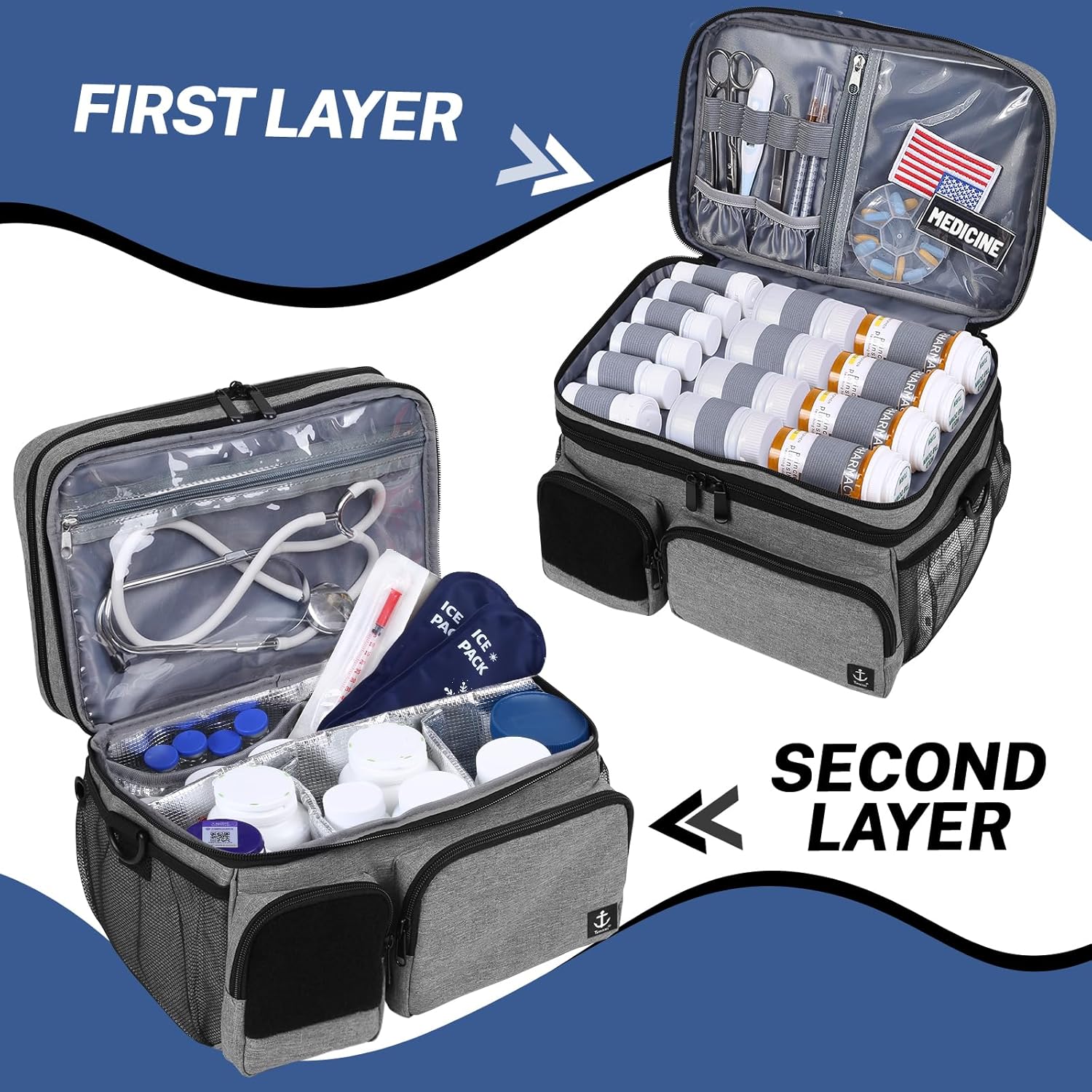 insulated-double-layer-medicine-bag-with-lockable-zipper-and-shoulder-straps---travel-pill-bottle-organizer-for-medical-supplies-3