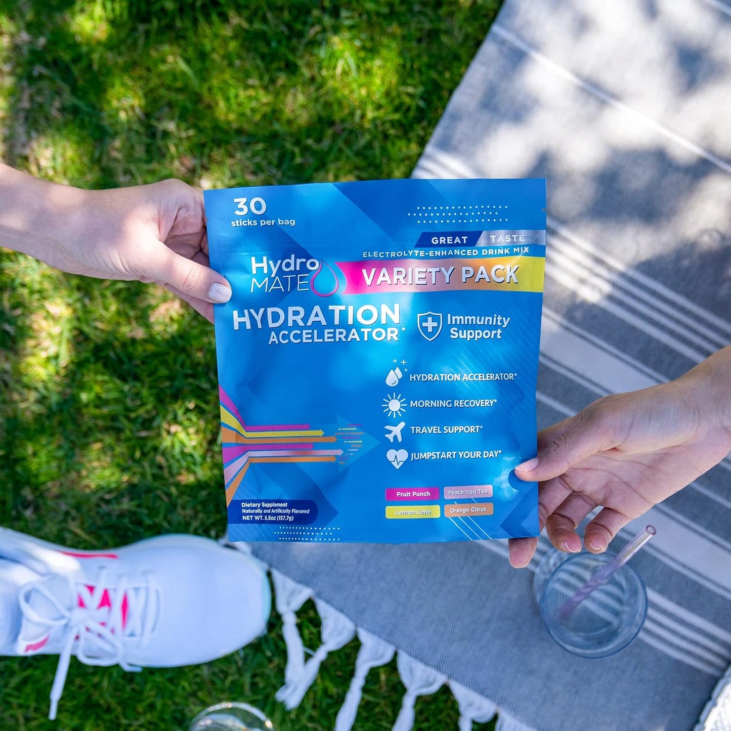 natureworks-hydromate-electrolyte-powder-packets-variety-pack---16-sticks-low-carb-hydration-accelerator-drink-mix-with-vitamin-c-for-party-relief-2