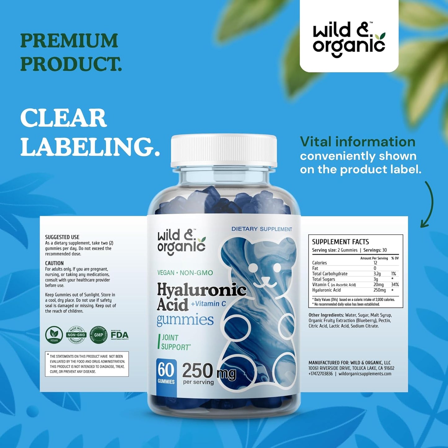 organic-hyaluronic-acid-gummies-250mg---vegan-hair-skin-and-nails-supplement-with-vitamin-c---pure-ha-powder---60-chewables-8