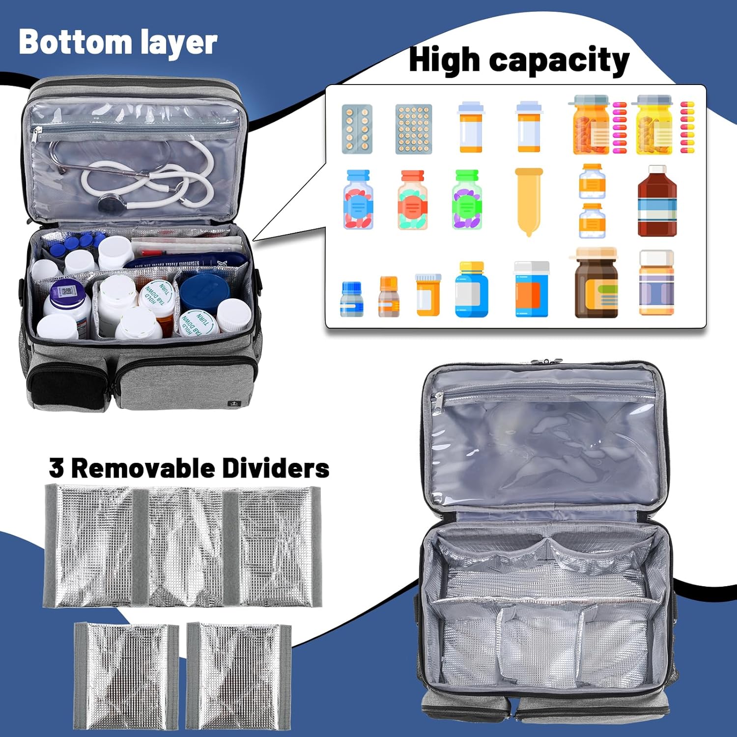 insulated-double-layer-medicine-bag-with-lockable-zipper-and-shoulder-straps---travel-pill-bottle-organizer-for-medical-supplies-6