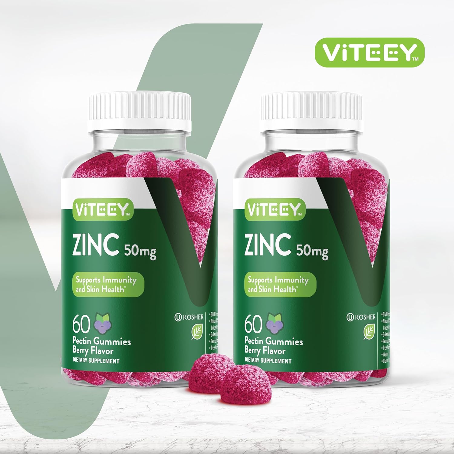 viteey-zinc-gummies-50mg-for-adults-teens---immune-antioxidant-support---vegan-berry-flavored-chewable-supplement-2