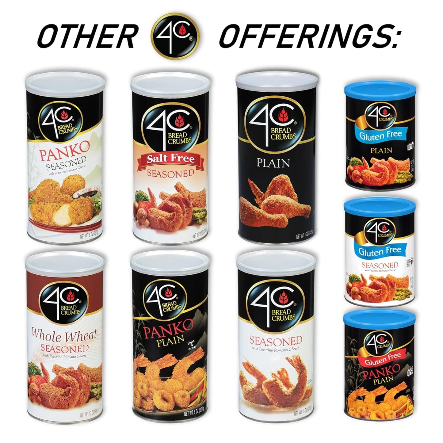 4c-premium-panko-seasoned-bread-crumbs-8oz---pack-of-6-regular-gluten-free---flavorful-crunchy---value-pack-for-breading-frying-5