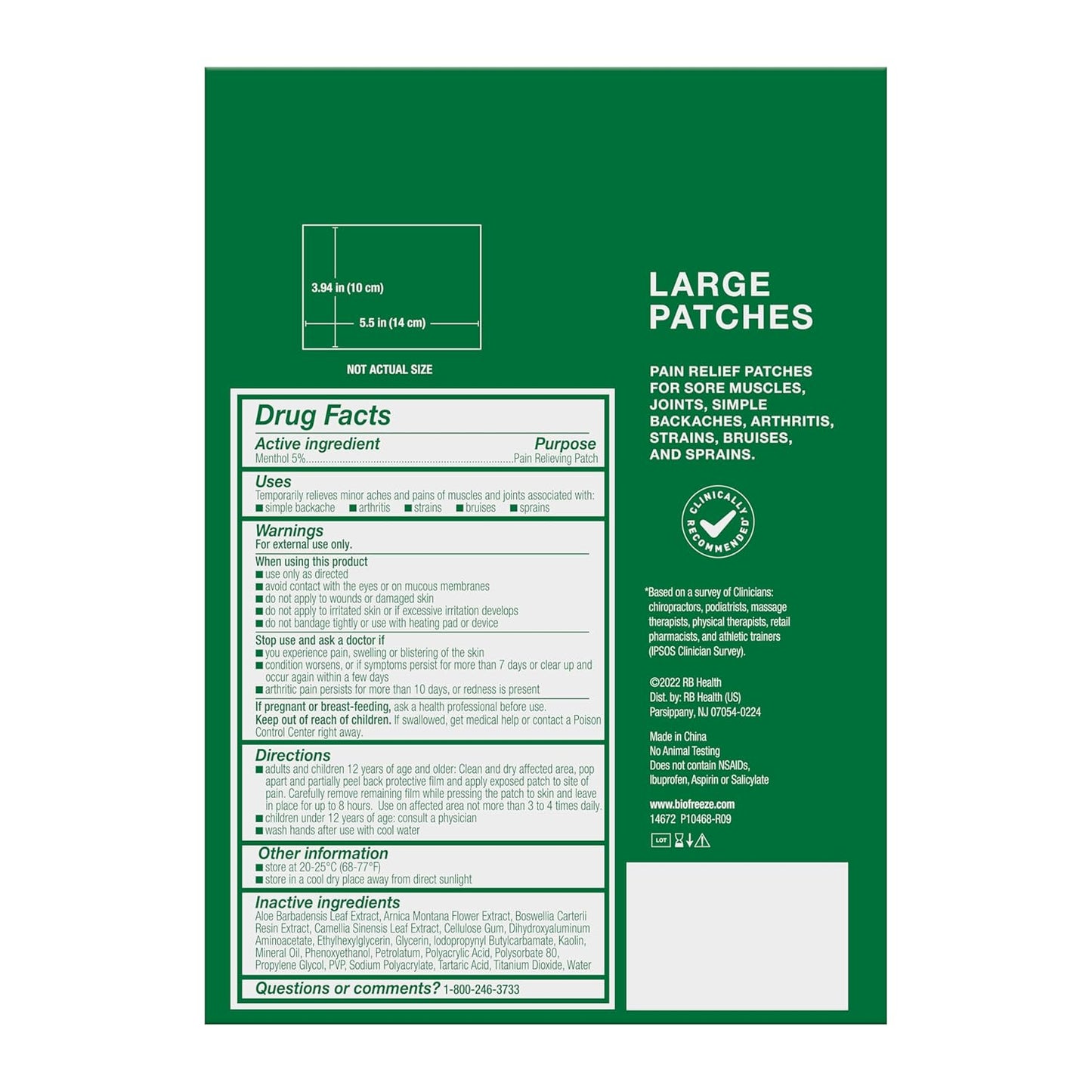 biofreeze-pain-relief-patches---knee-lower-back-muscle-neck-shoulder---pharmacist-recommended---fsa-eligible---5-menthol-patches-16