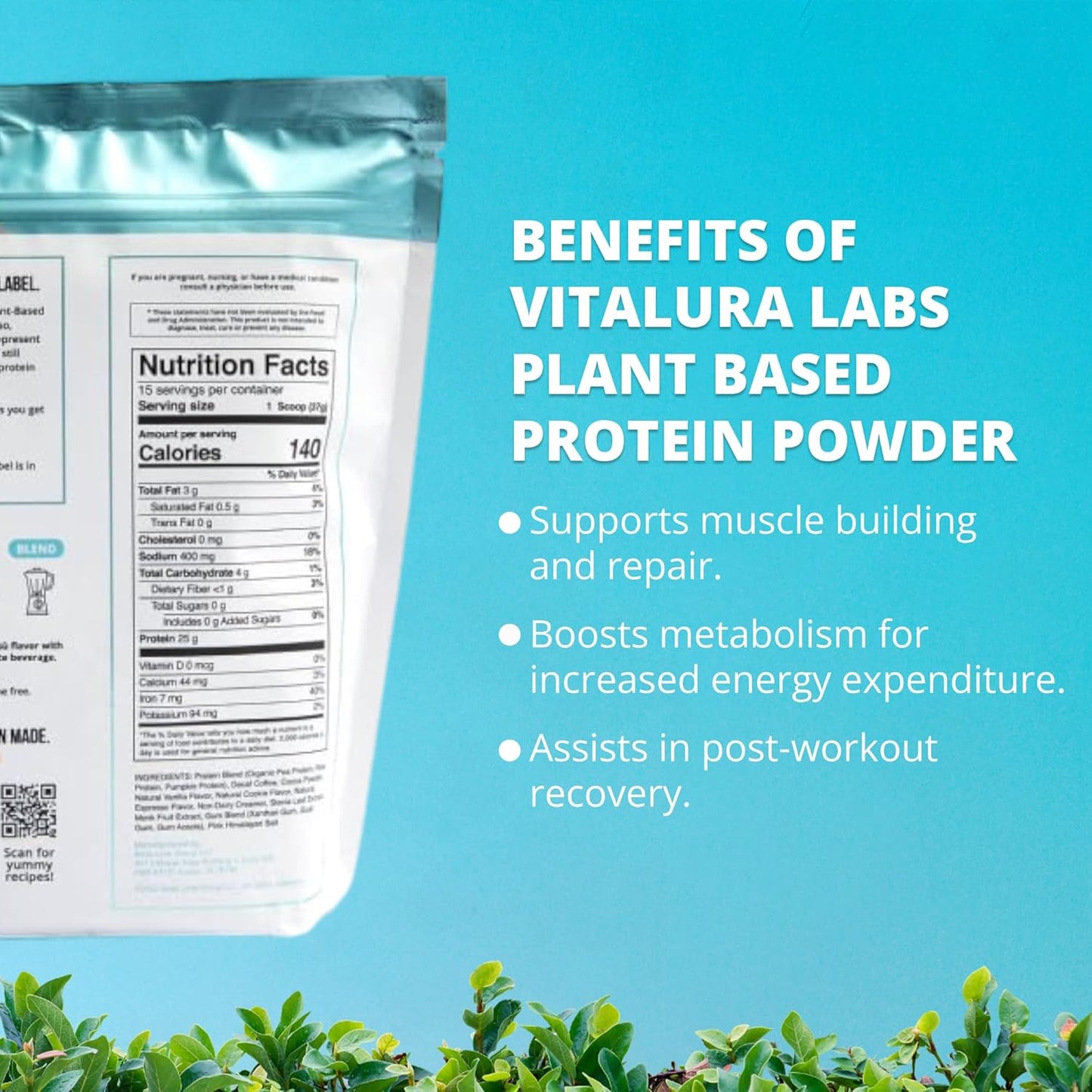 plant-based-protein-powder-by-vitalura-labs---vegan-pea-rice-pumpkin-protein-blend---no-added-sugar-no-artificial-ingredients---tiramisu-flavor---15-servings-6