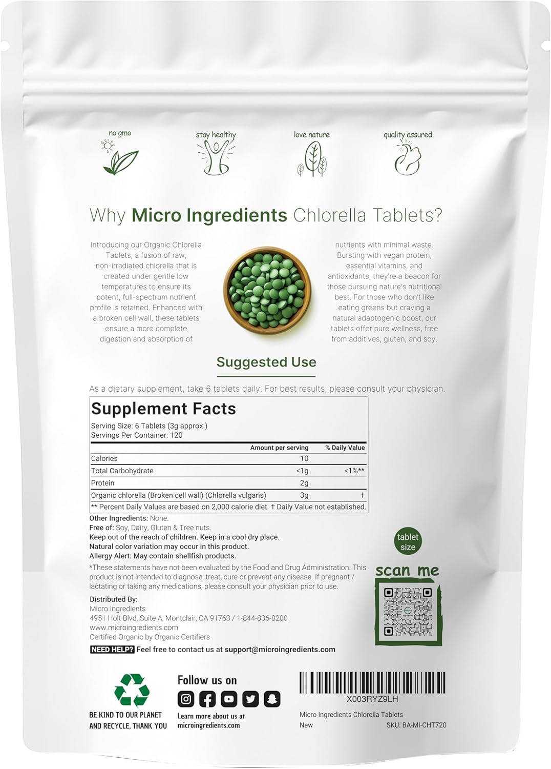 organic-chlorella-tablets-500mg---720-tabs-360g-4-month-supply-rich-in-protein-vitamins-non-gmo-superfood-with-broken-cell-wall-vegan-friendly-2