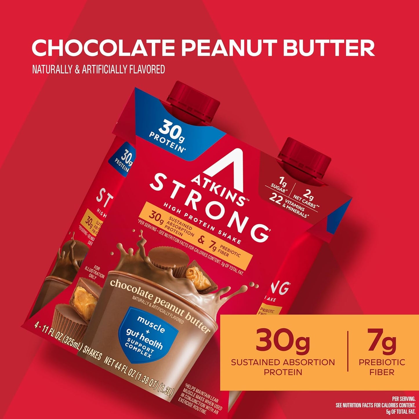atkins-chocolate-peanut-butter-high-protein-shake---30g-protein-7g-fiber-muscle-gut-health-complex---12-count-2