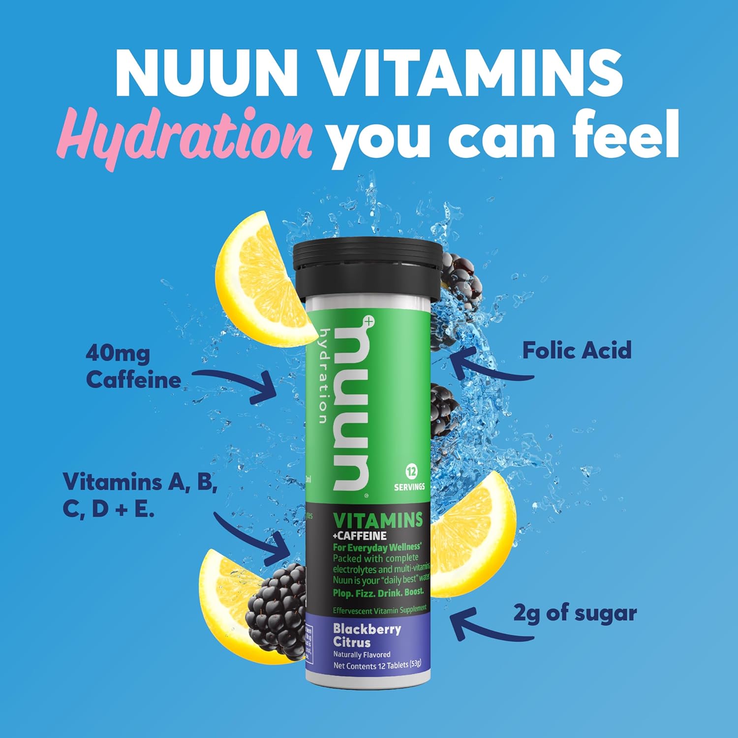 nuun-hydration-vitamins-electrolyte-tablets-with-caffeine-blackberry-citrus-flavor---8-tubes-96-servings---vegan-non-gmo-essential-electrolytes-vitamins-a-b6-c-d-e-magnesium-2