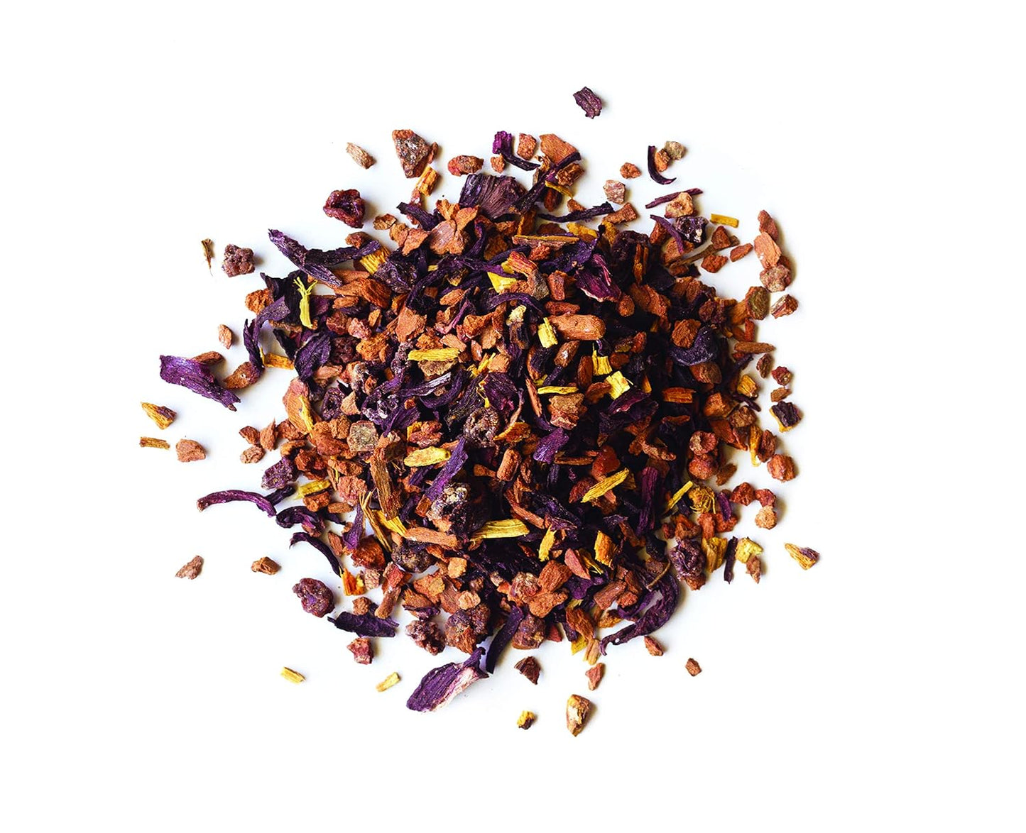 Organic Caffeine-Free Cinnamon Plum Herbal Tea Loose Leaf - Warming & Naturally Sweet - 16oz, 45+ Servings by Rishi Tea - Espot.com.au