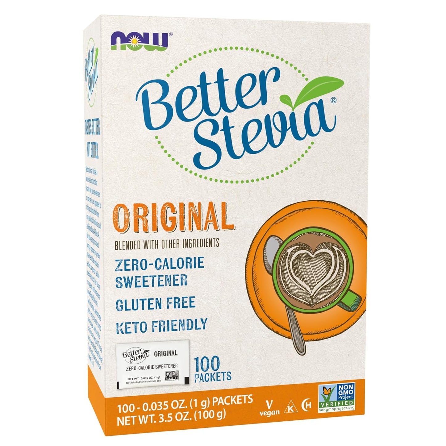 now-foods-betterstevia-zero-calorie-sweetener-packets---keto-diabetic-friendly-no-erythritol-100-packets-1