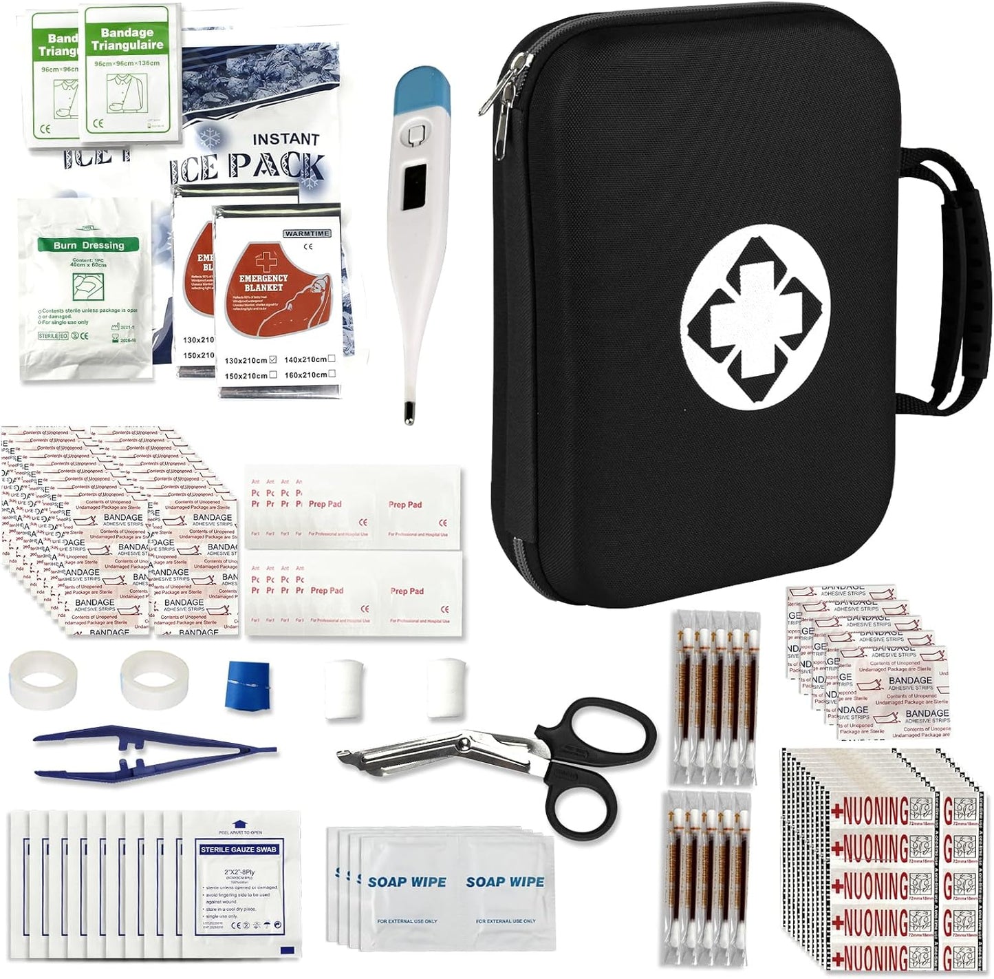 amorning-299-piece-car-first-aid-kit-with-black-bag---essential-emergency-supplies-for-home-camping-travel-hiking-3