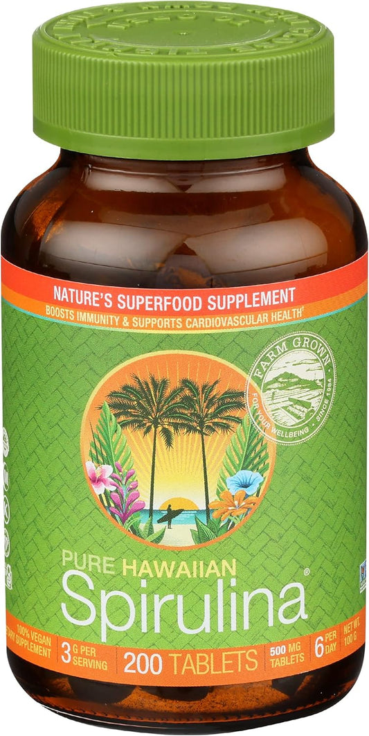 pure-hawaiian-spirulina-500-mg-tablets---vegan-superfood-for-immune-system-heart-health-energy---200-count-1