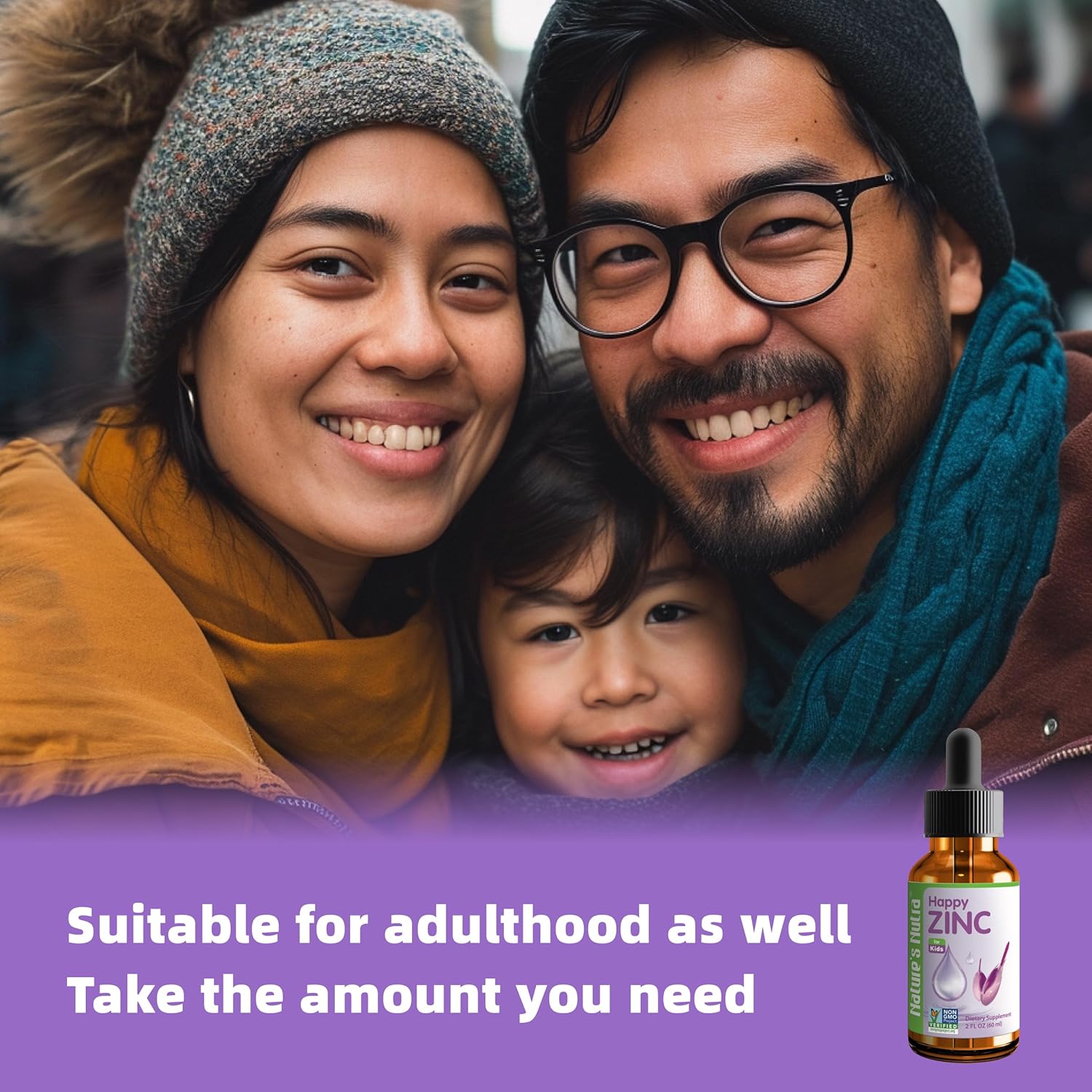 Premium Liquid Zinc for Babies, Children & Kids - TRAACS Chelate, High Bioavailability - Non-GMO, Kosher - 2 Fl. Oz - Espot.com.au