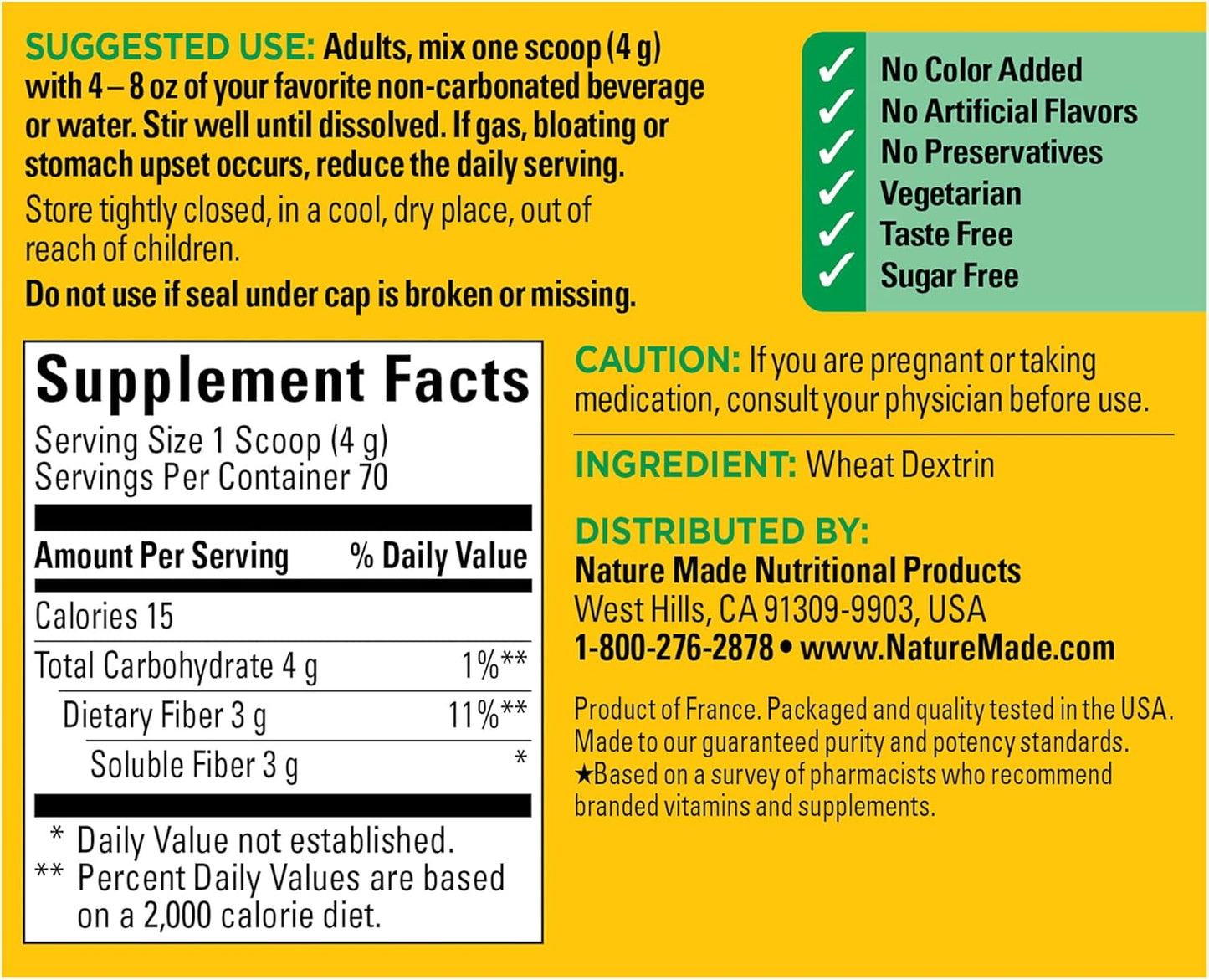 plant-based-nature-made-prebiotic-fiber-powder---987-oz-sugar-free-taste-free-digestive-support-70-day-supply-5