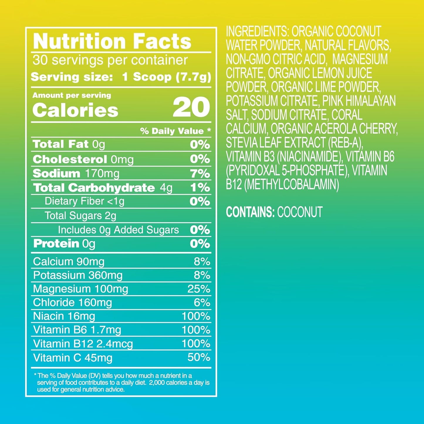 hydrating-electrolyte-powder-with-real-fruit---lemon-lime-flavor-no-added-sugar---contains-5-key-electrolytes-vitamins-trace-minerals---non-gmo-30-servings-6
