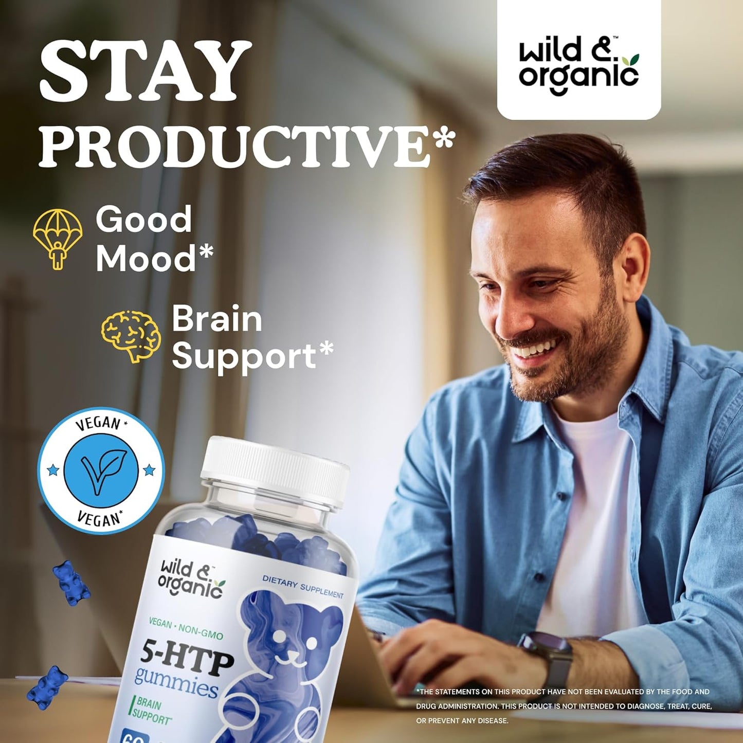 organic-5-htp-mood-gummies-with-l-tryptophan-for-relaxation---vegan-brain-support-supplement---60-non-gmo-wild-5htp-gummies-2