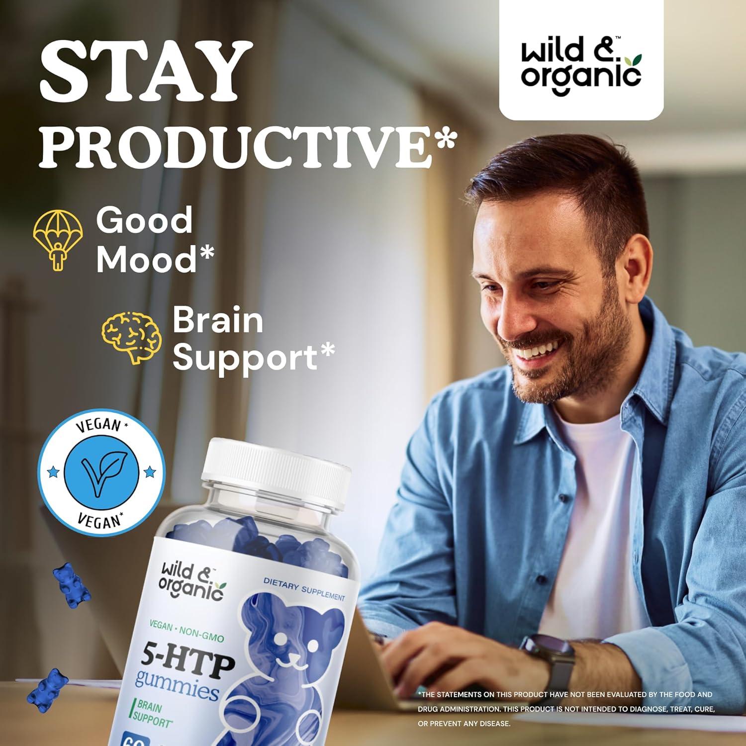 organic-5-htp-mood-gummies-with-l-tryptophan-for-relaxation---vegan-brain-support-supplement---60-non-gmo-wild-5htp-gummies-2