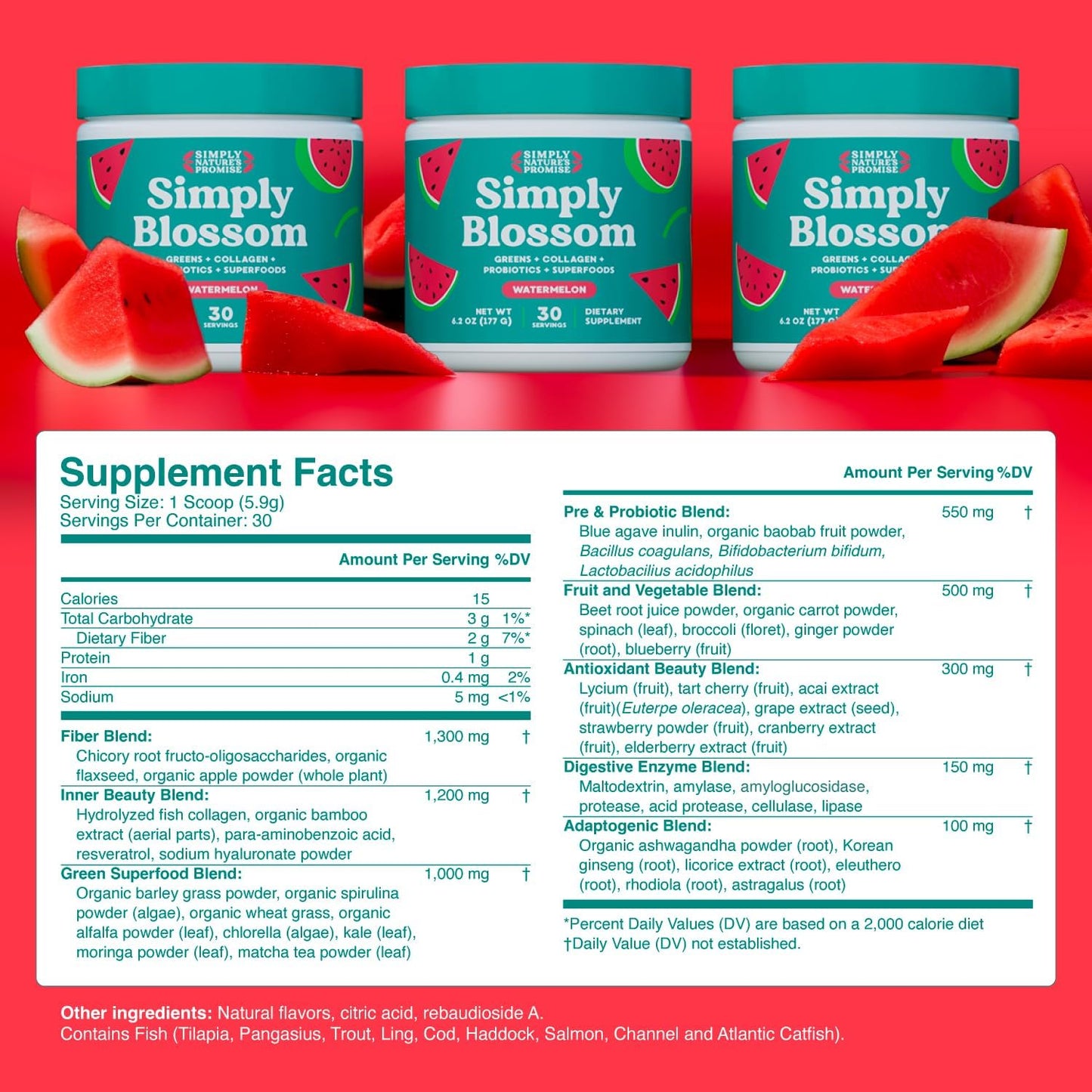 simply-natures-promise-womens-daily-greens-superfood-powder-with-collagen-probiotics-and-watermelon-flavor---2-month-supply-for-digestive-health-bloating-relief-2