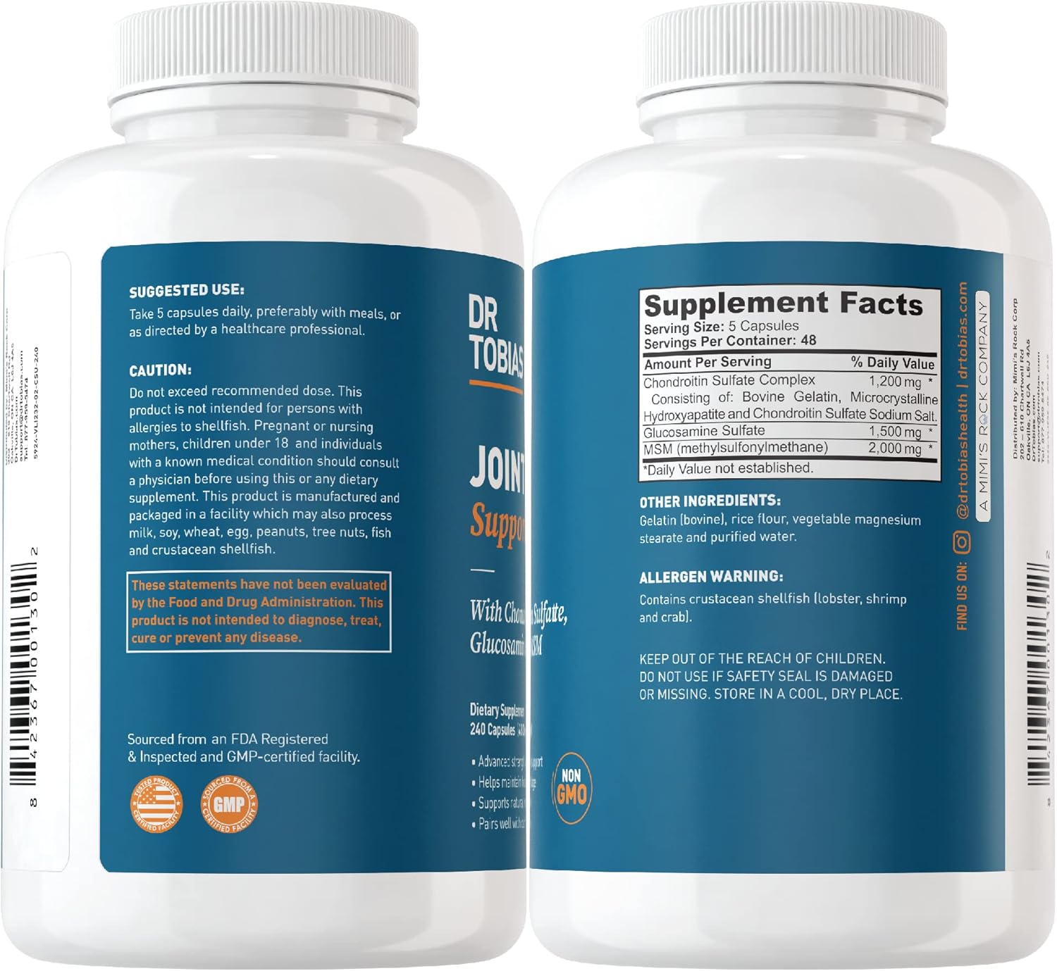 extra-strength-joint-support-supplement-with-glucosamine-chondroitin-msm---240-capsules-for-connective-tissue-function-flexibility---men-womens-joint-supplements-6