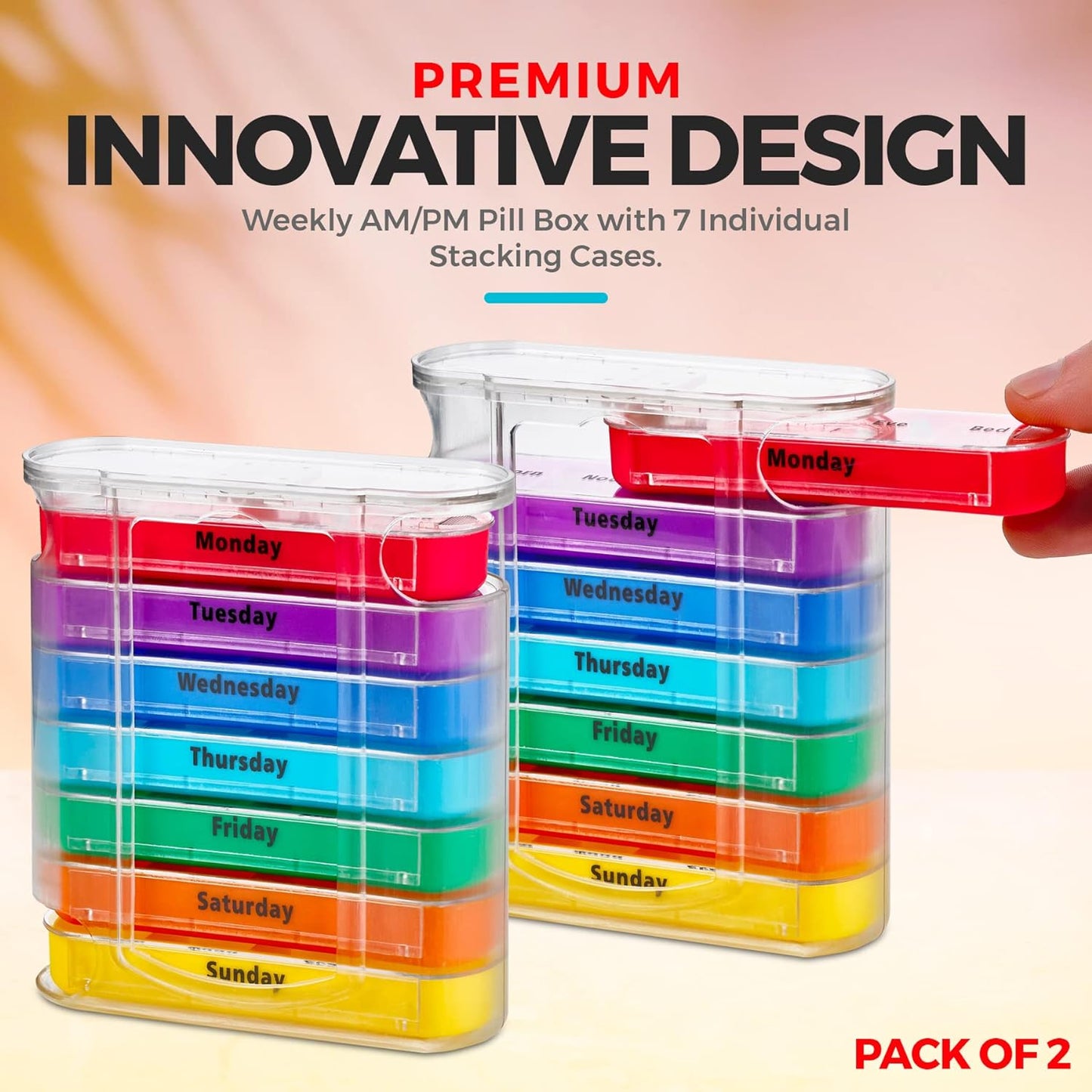 medca-pack-of-2-weekly-pill-organizers-with-stackable-ampm-compartments-for-four-times-a-day-medication-management-7