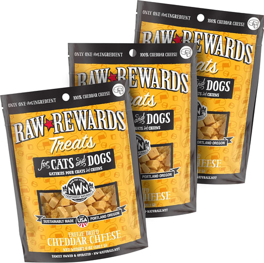 freeze-dried-cheddar-cheese-treats-for-dogs-and-cats---bite-sized-healthy-snacks---natural-human-grade-ingredients---6-oz-pack-of-3-1