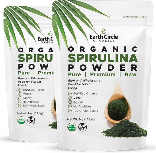 earth-circle-organics-spirulina-powder---kosher-raw-non-irradiated-vegan-protein-superfood-with-amino-acids-antioxidants---4oz-2-pack-1