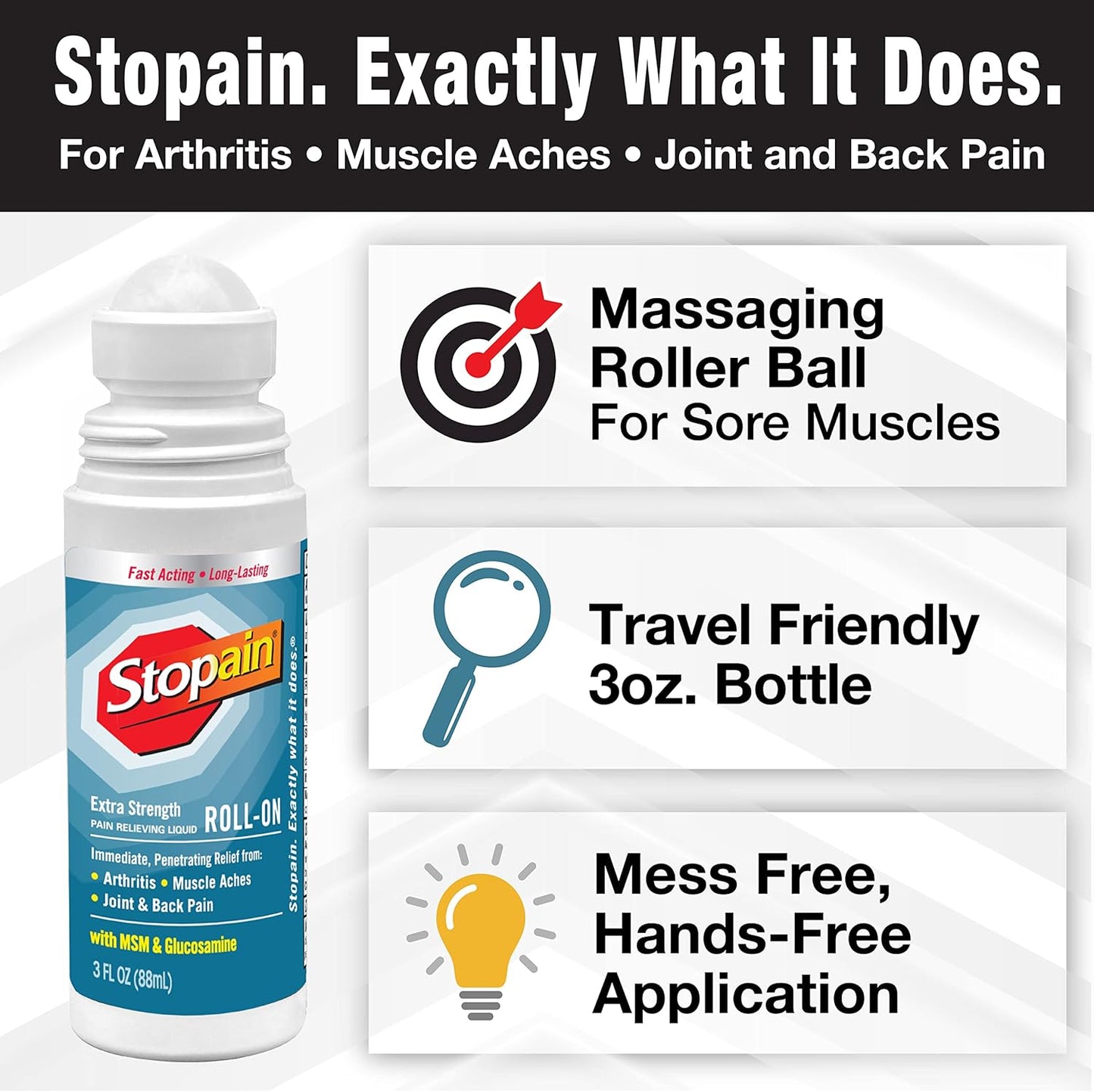 max-strength-stopain-pain-relief-roll-on-gel-3oz-made-in-usa-with-msm-glucosamine-menthol---fast-acting-for-arthritis-lower-back-knee-neck---hsa-fsa-approved-2