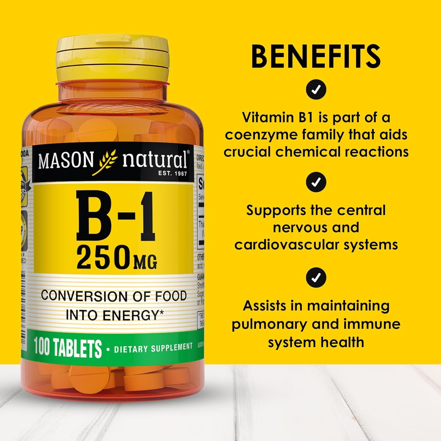 mason-natural-vitamin-b1-thiamine-250-mg---300-day-supply---support-energy-levels---100-tablets-x-3-pack---dietary-supplement-2