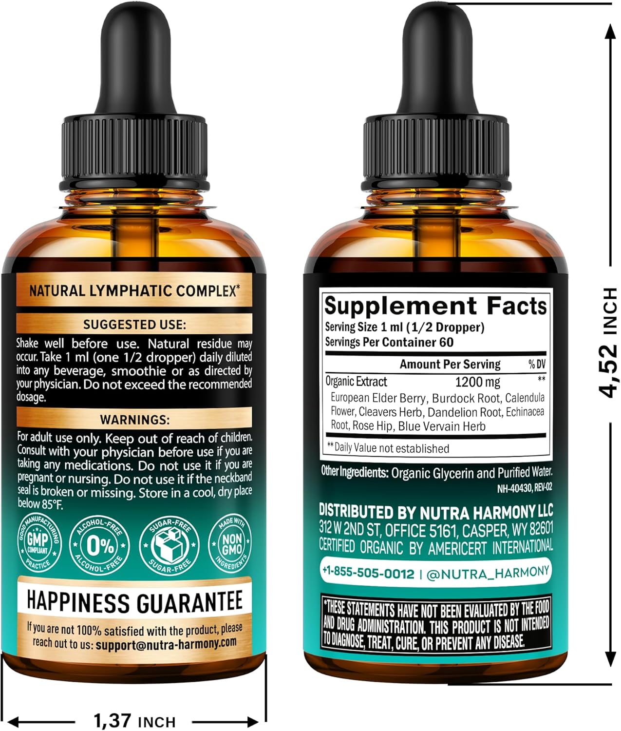 usda-organic-lymphatic-drainage-supplement-with-echinacea-elderberry-dandelion---made-in-usa---immune-support-cleanse-detox---2-pack-2