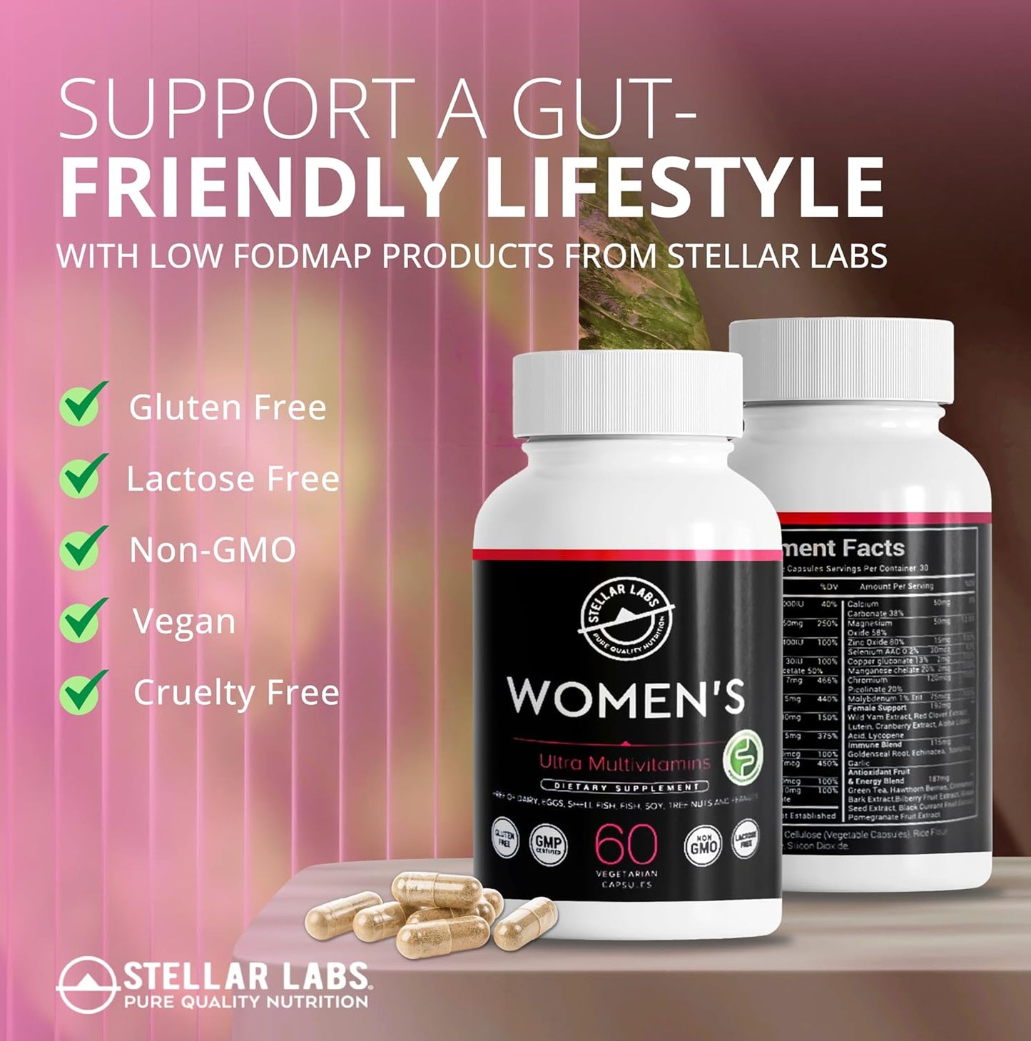 low-fodmap-vegan-womens-ultra-multi-vitamin---iron-free-daily-supplement-for-energy-support---easy-to-swallow-veggie-capsules---60-count-6
